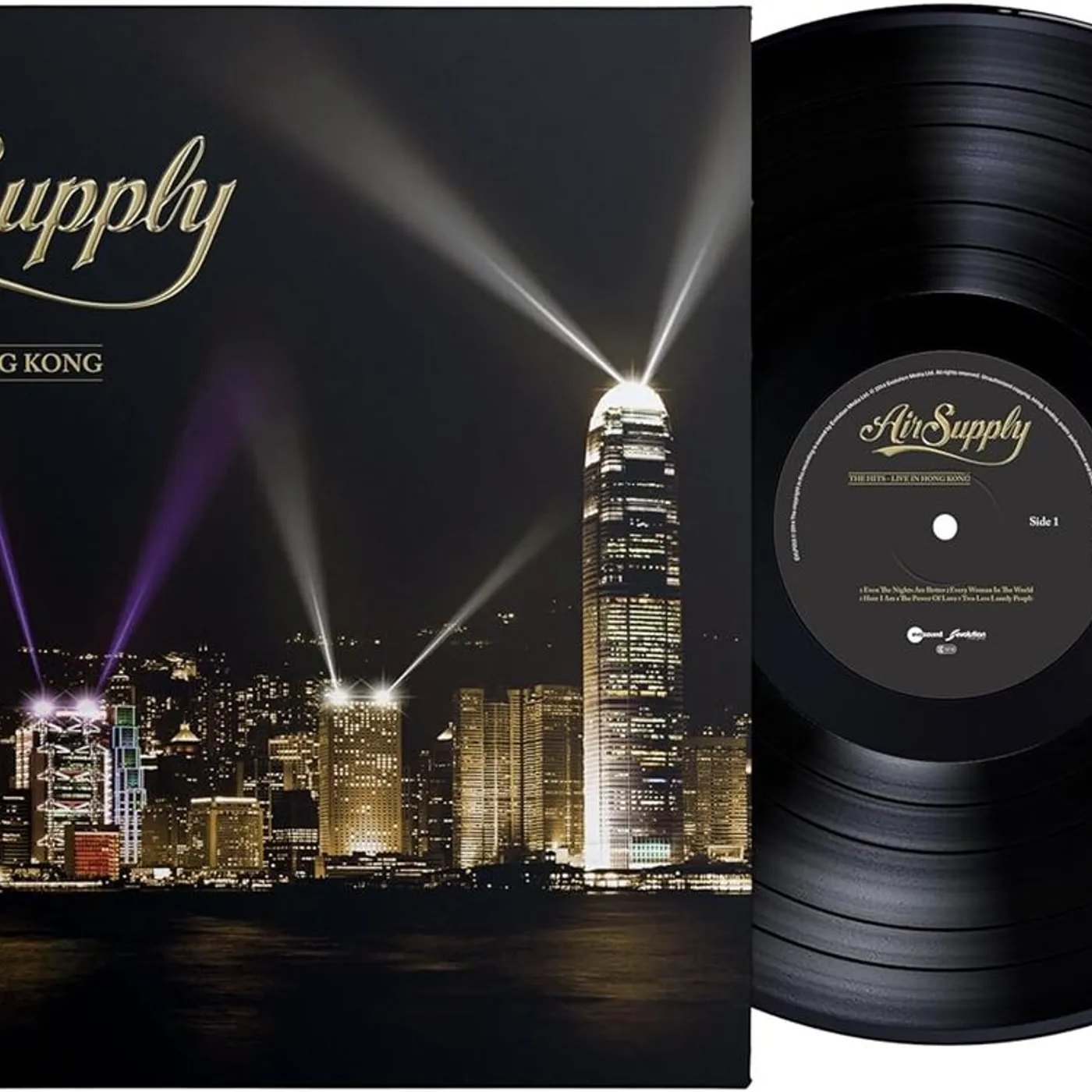  Air Supply LP - The Hits - Live In Hong Kong (Vinyl)