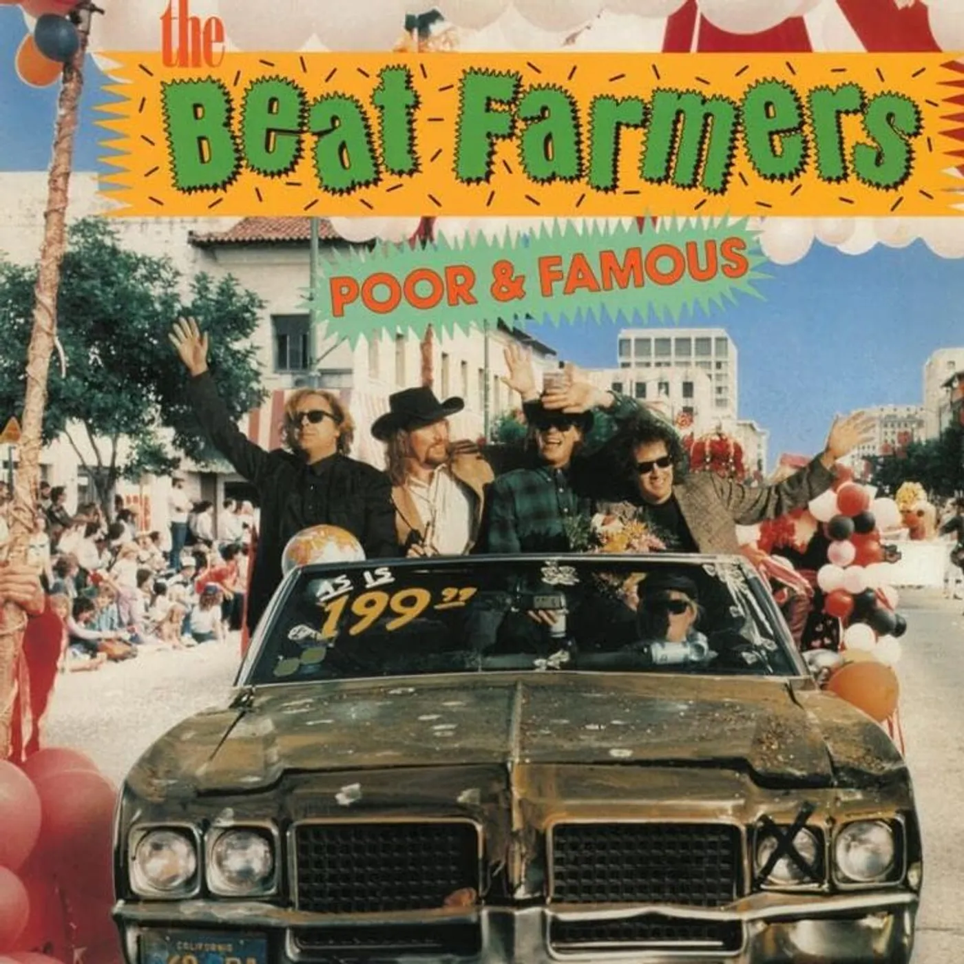 The Beat Farmers LP - Poor & Famous (Vinyl)