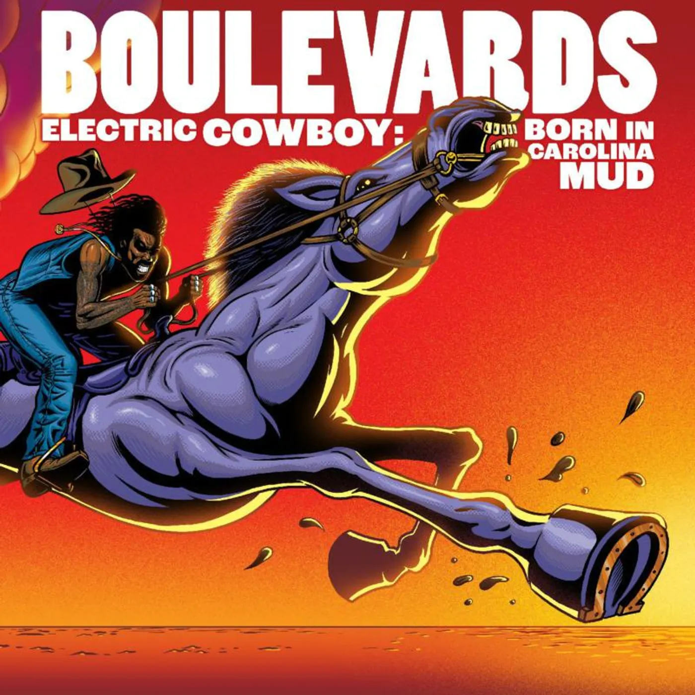 Boulevards LP - Electric Cowboy Born In Carol (Vinyl)
