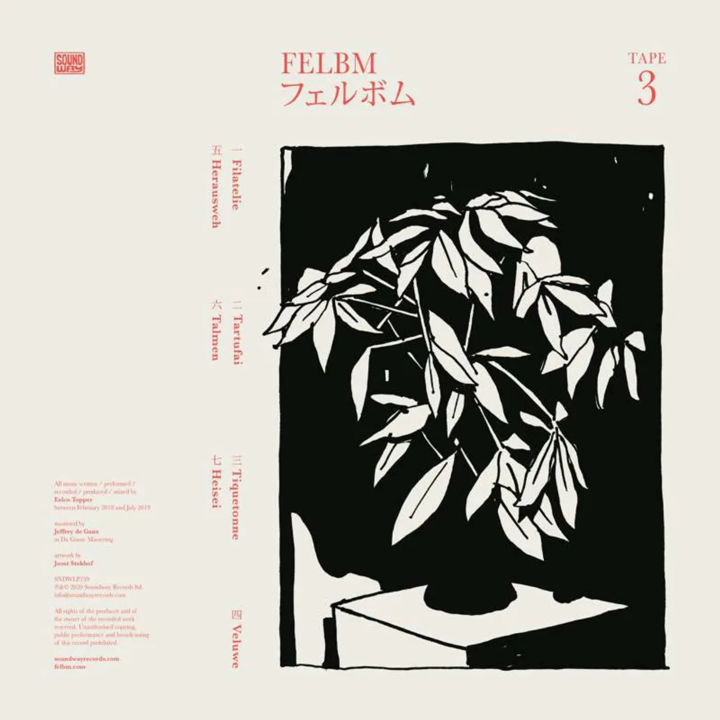 Felbm LP - Tape 3/Tape 4 (Vinyl)