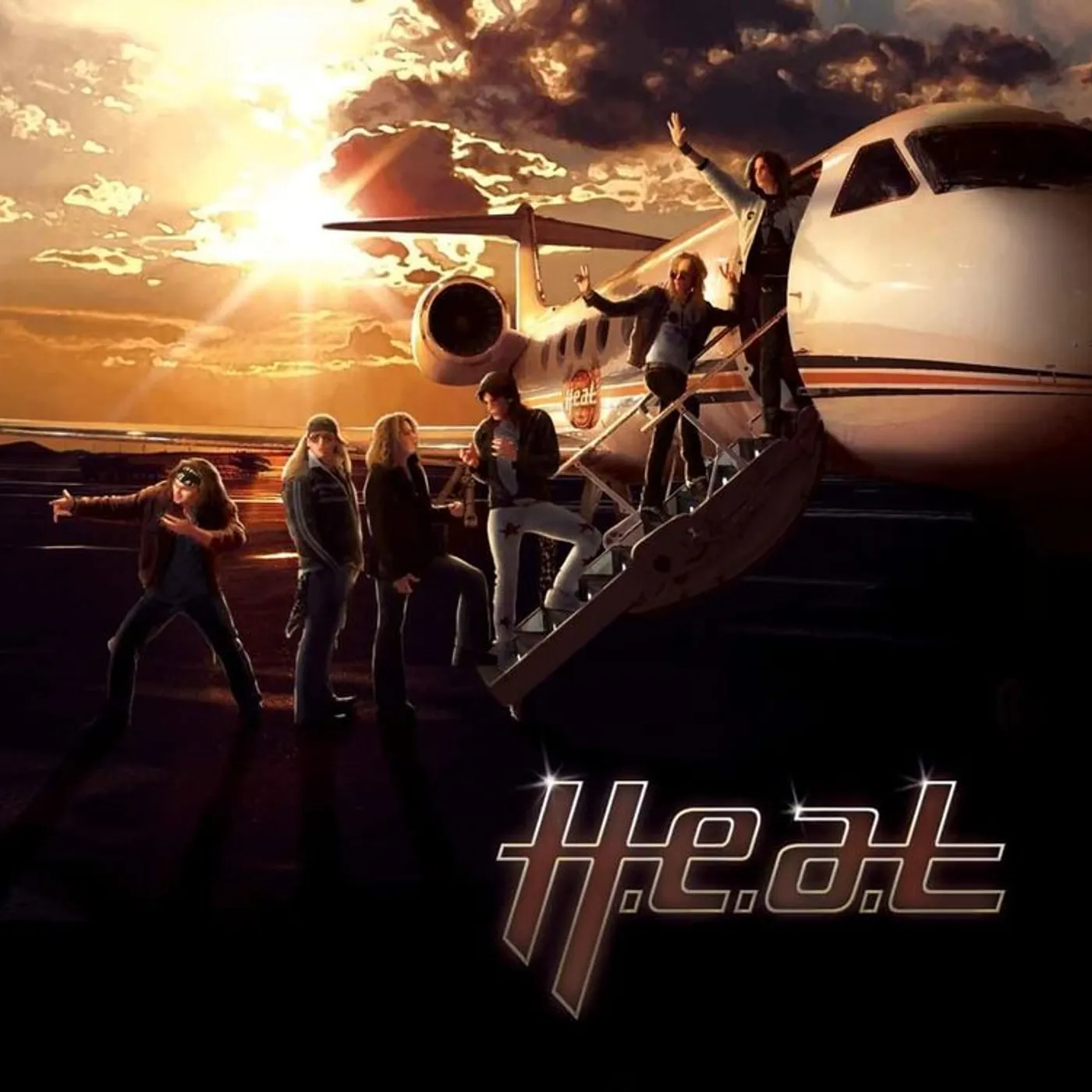  H.E.A.T LP - H.E.A.T (2023 New Mix) (Vinyl)