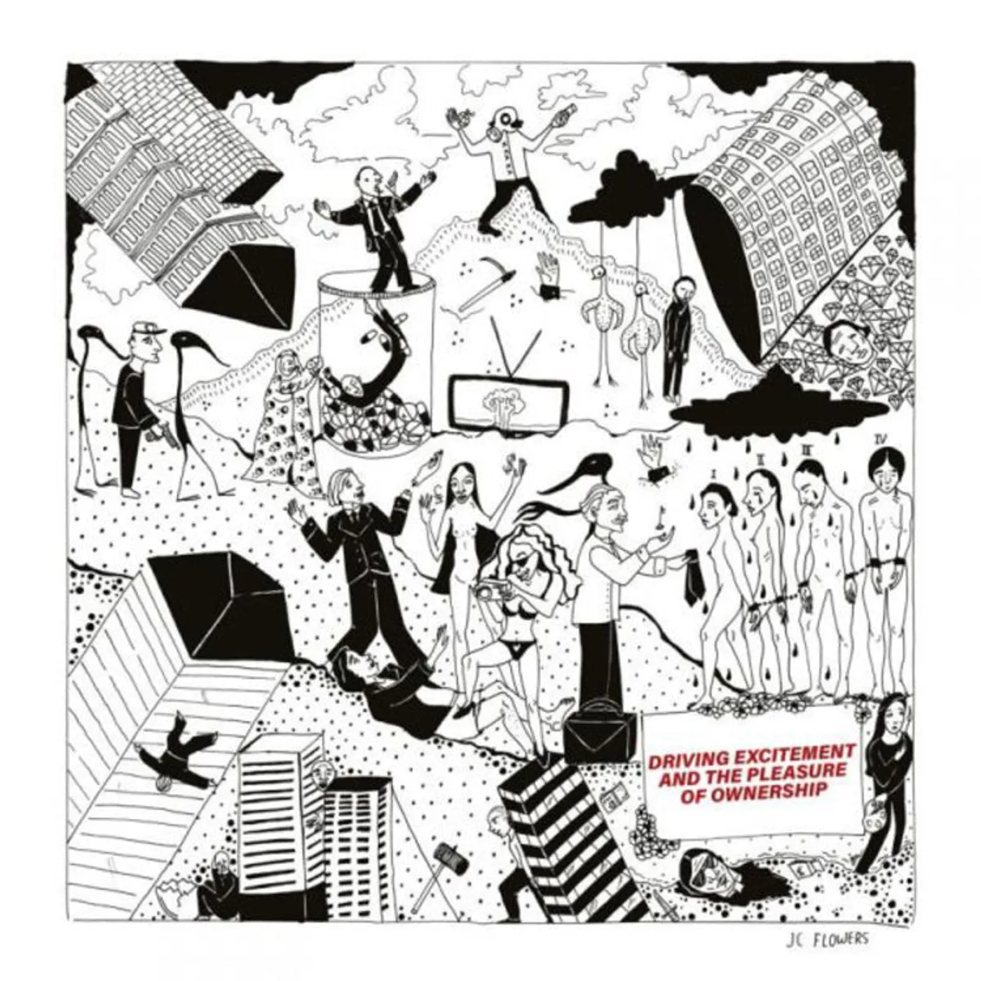 Jc Flowers LP - Driving Excitement.... (Vinyl)