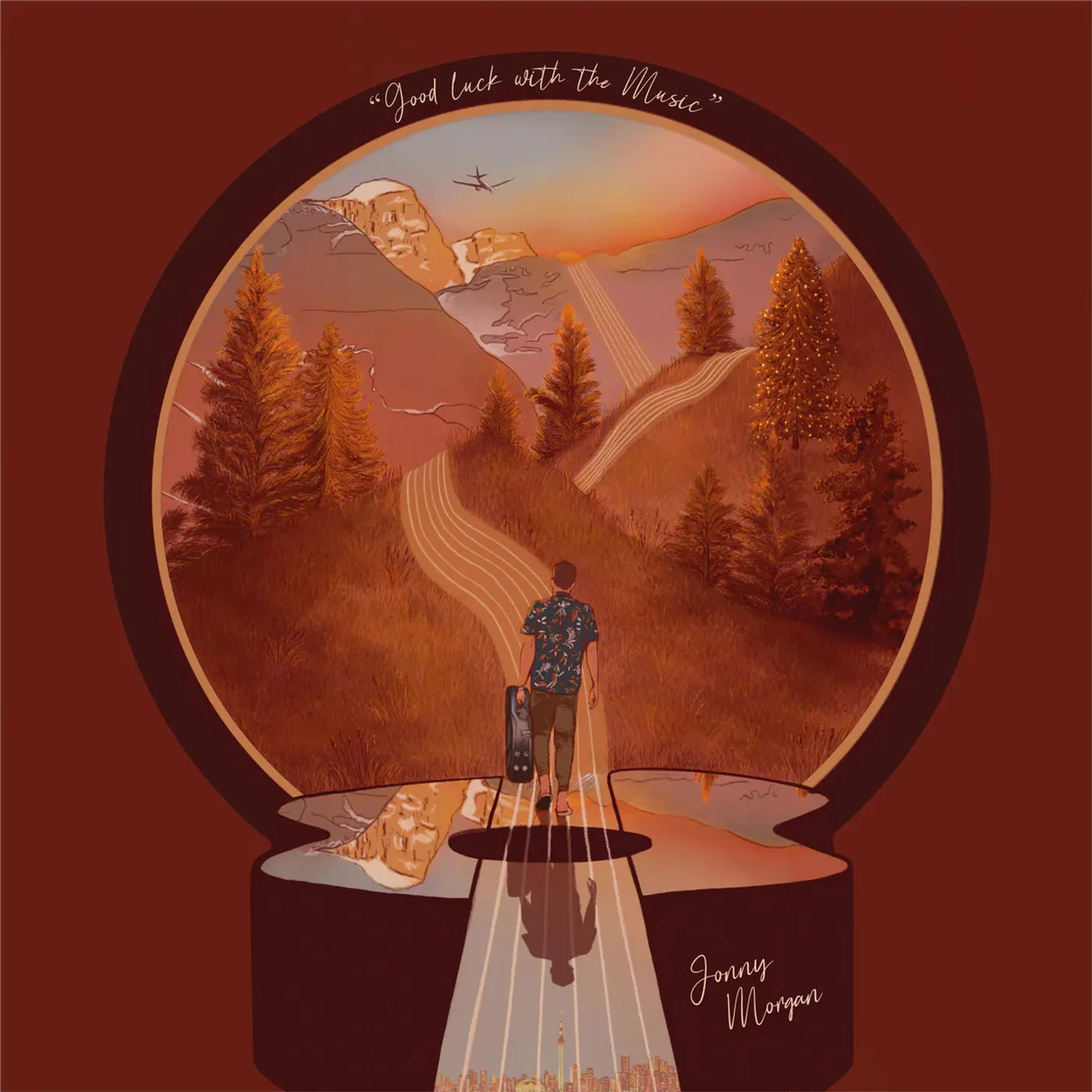 Jonny Morgan LP - Good Luck With The Music (Vinyl)