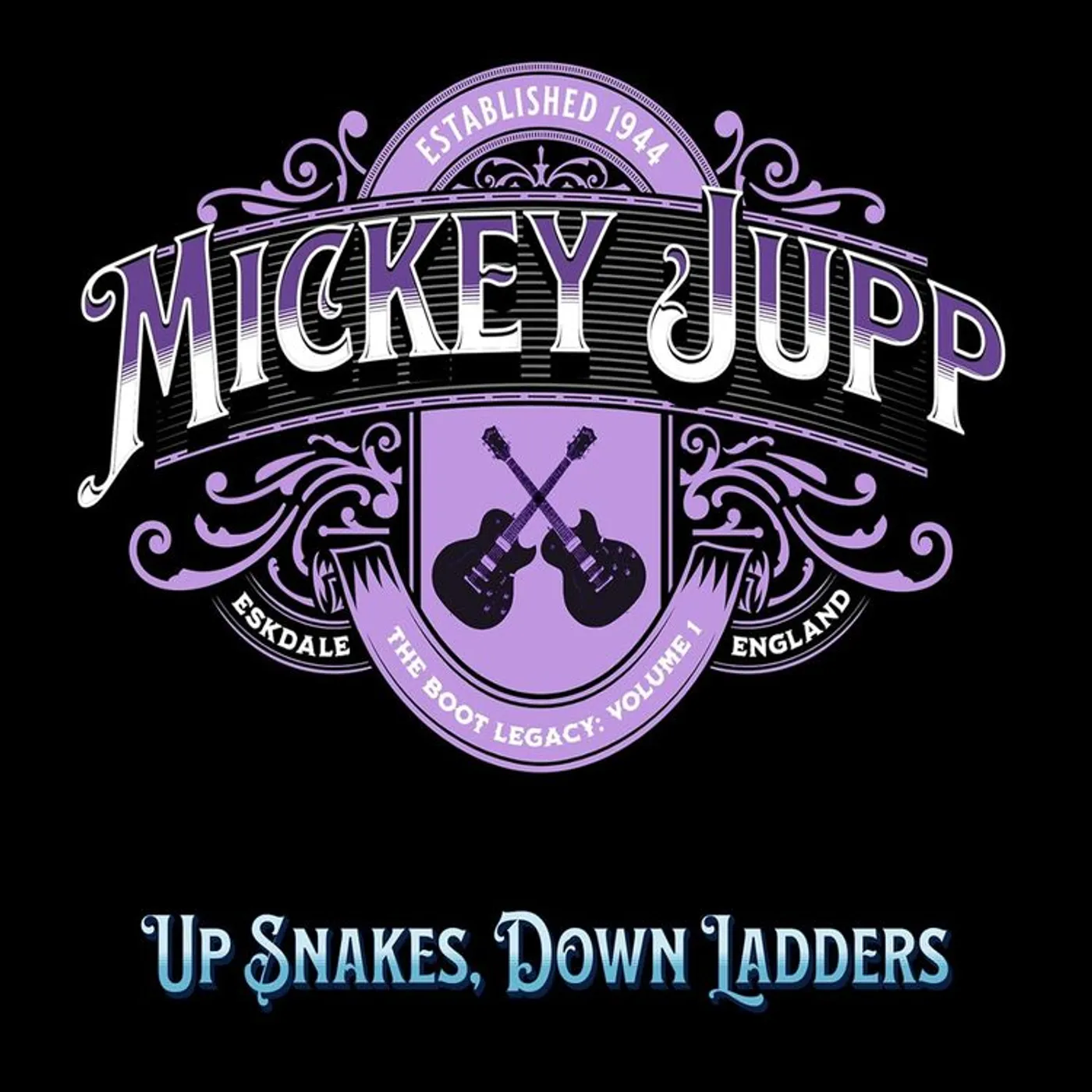 Mickey Jupp LP - Up Snakes  Down Ladders (Vinyl)