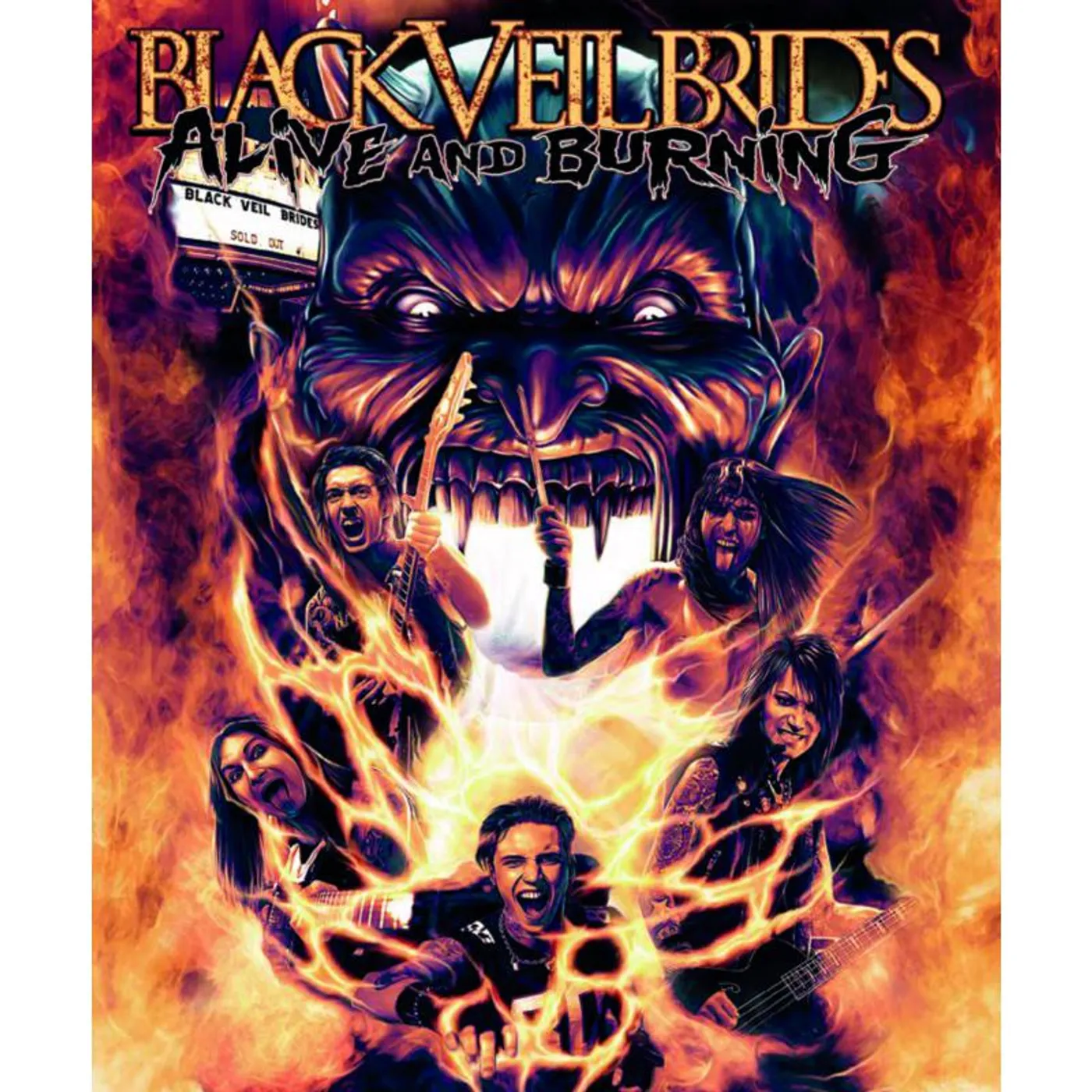 Black Veil Brides BLUR - Alive And Burning