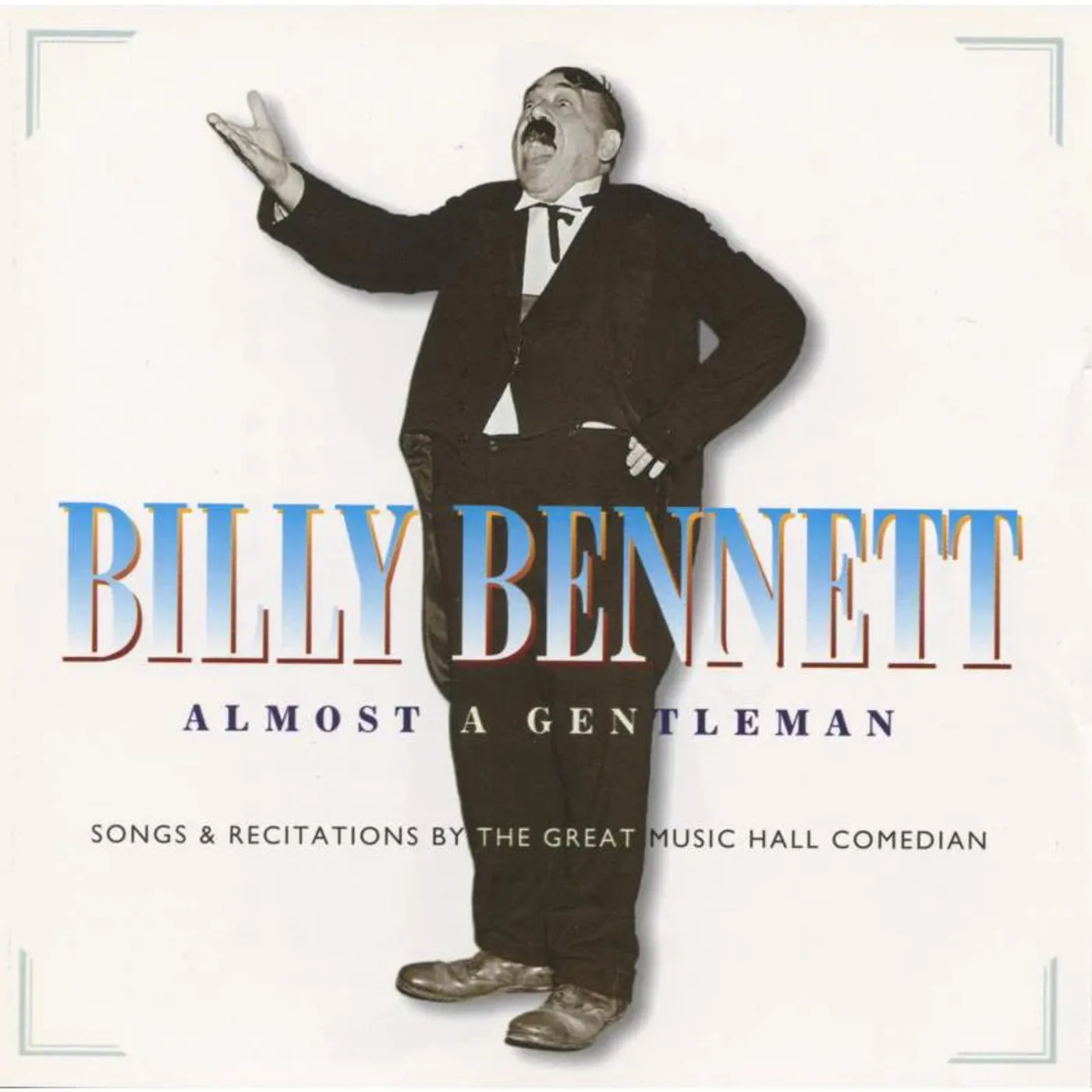 Billy Bennett CD - Almost A Gentleman