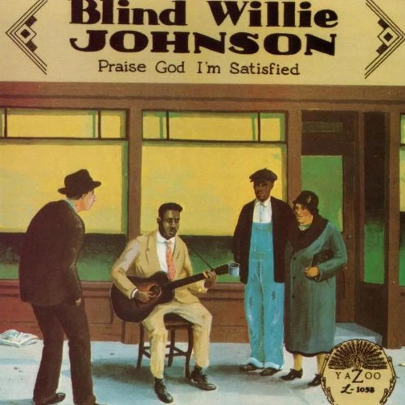 Blind Willie Johnson CD - Praise God Im Satisfied