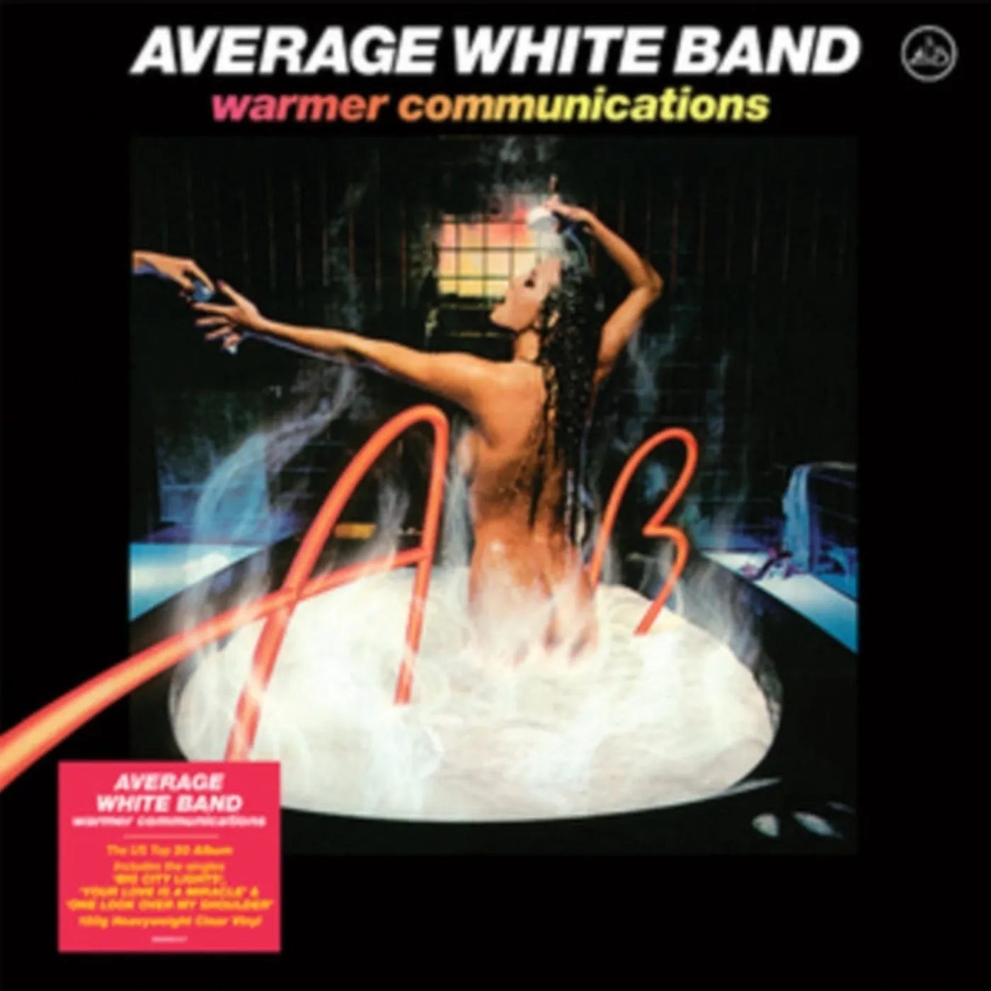 Average White Band LP - Warner Communications (Clear V (Vinyl)