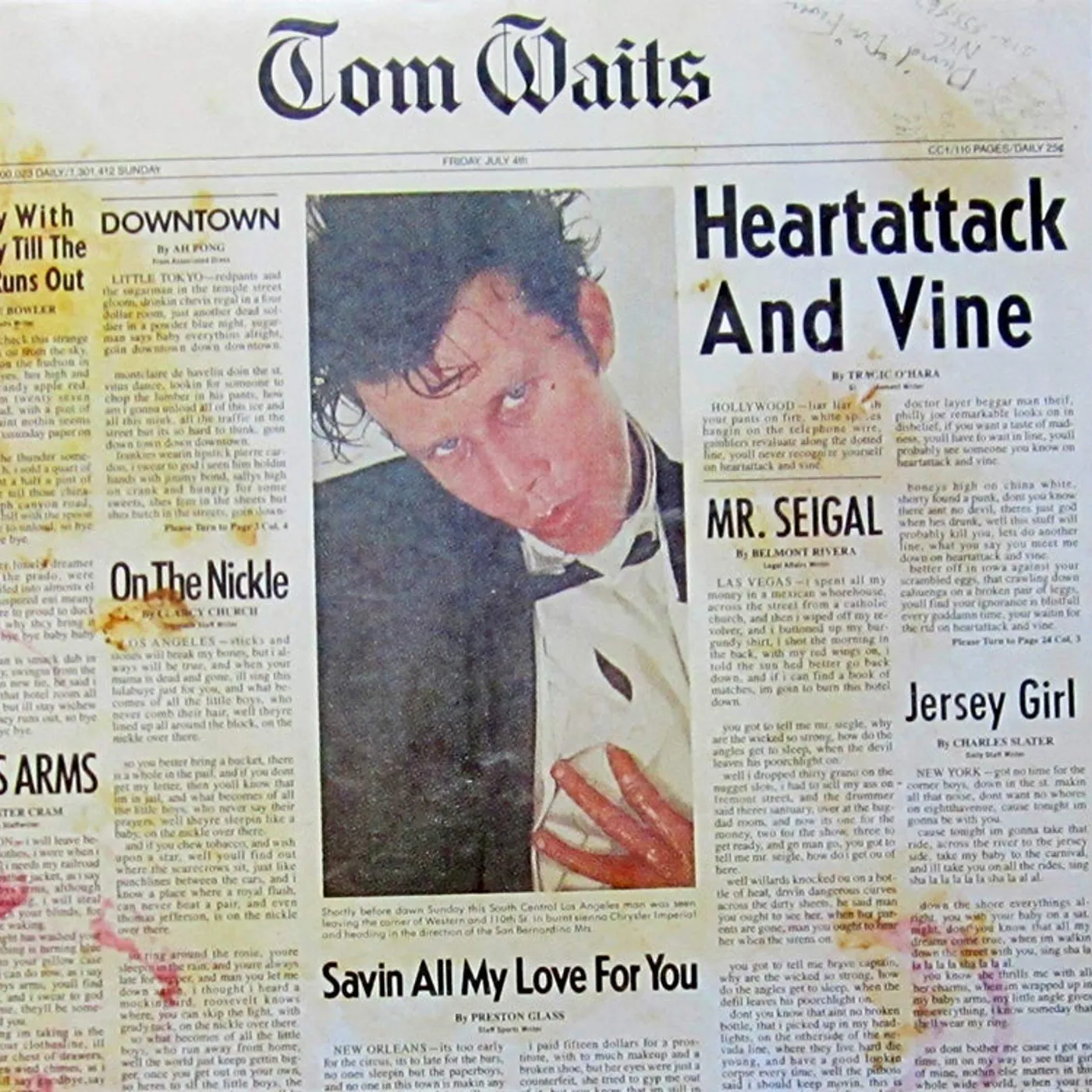 Tom Waits  LP - Heartattack And Vine (Vinyl)
