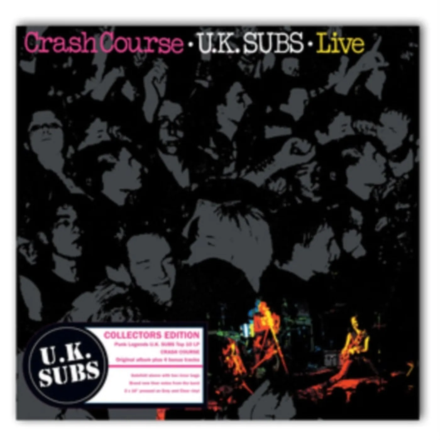 U.K. Subs LP - Crash Course - Live (Vinyl)