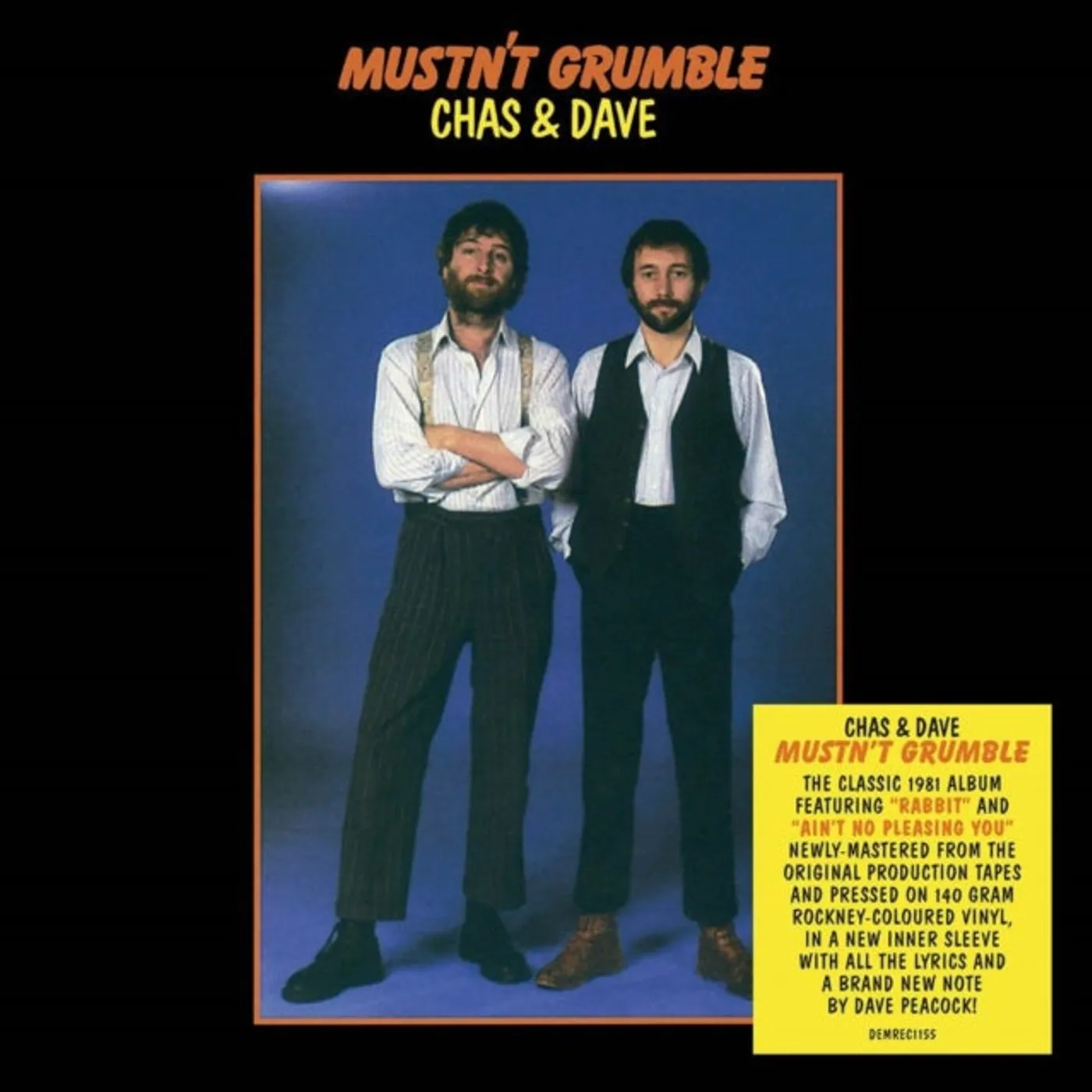 Chas & Dave LP - Mustnt Grumble (Vinyl)