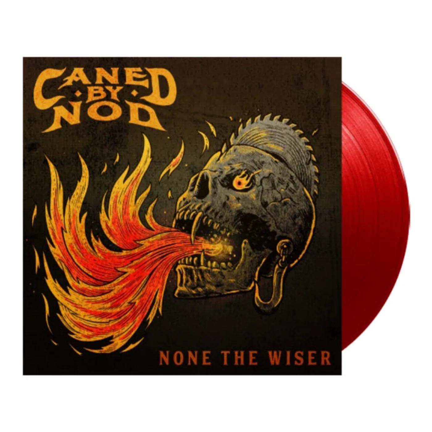 Caned By Nod LP - None The Wiser (Red Vinyl)