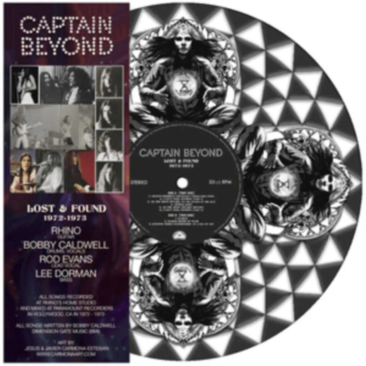 Captain Beyond LP - Lost & Found 1972-1973 (Pictur (Vinyl)