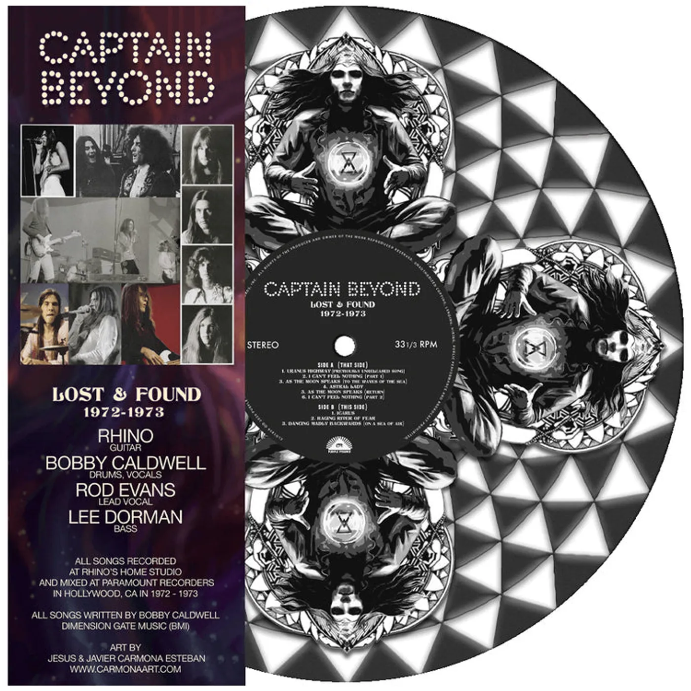 Captain Beyond LP - Lost & Found 1972-1973 (Pictur (Vinyl)