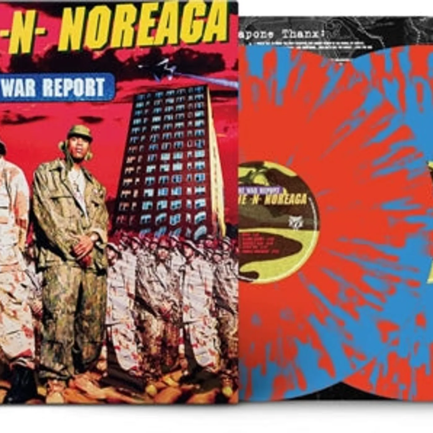 Capone-N-Noreaga LP - War Report Clear Vinyl
