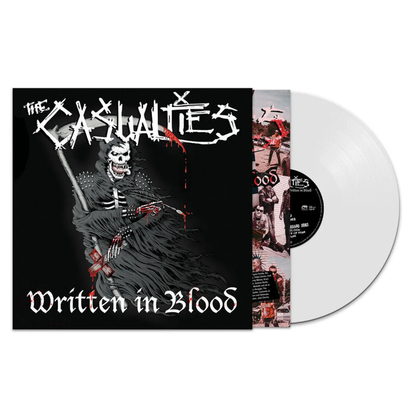 The Casualties LP - Written In Blood (Vinyl)