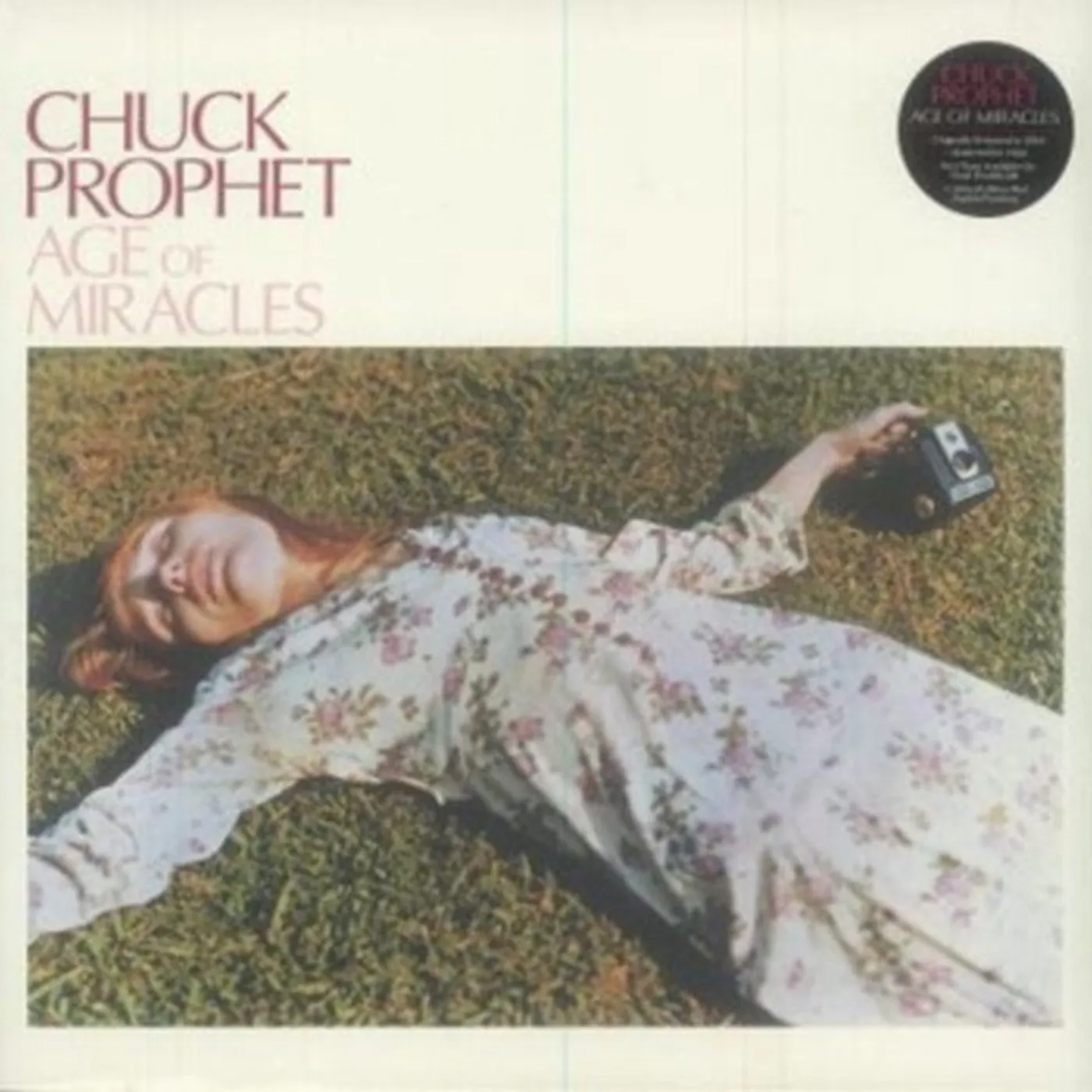 Chuck Prophet LP - Age Of Miracles The (Pink M (Vinyl)