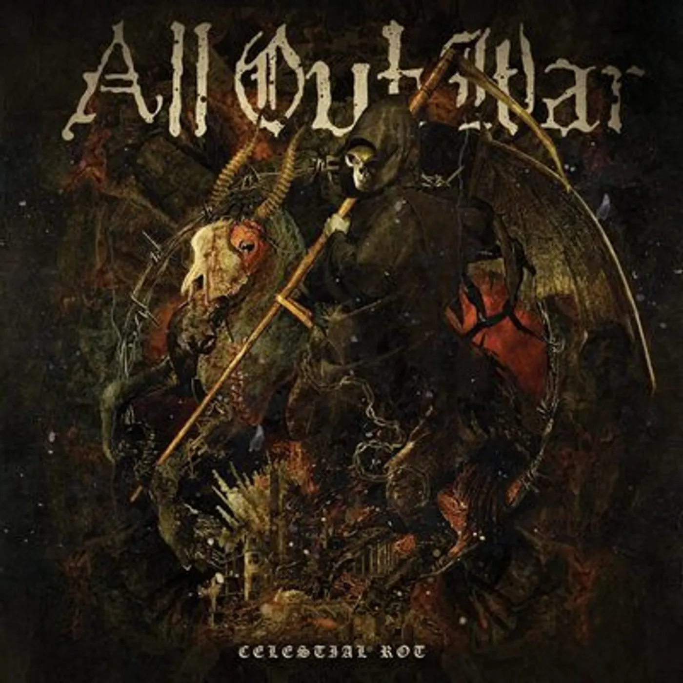All Out War LP - Celestial Rot (Vinyl)