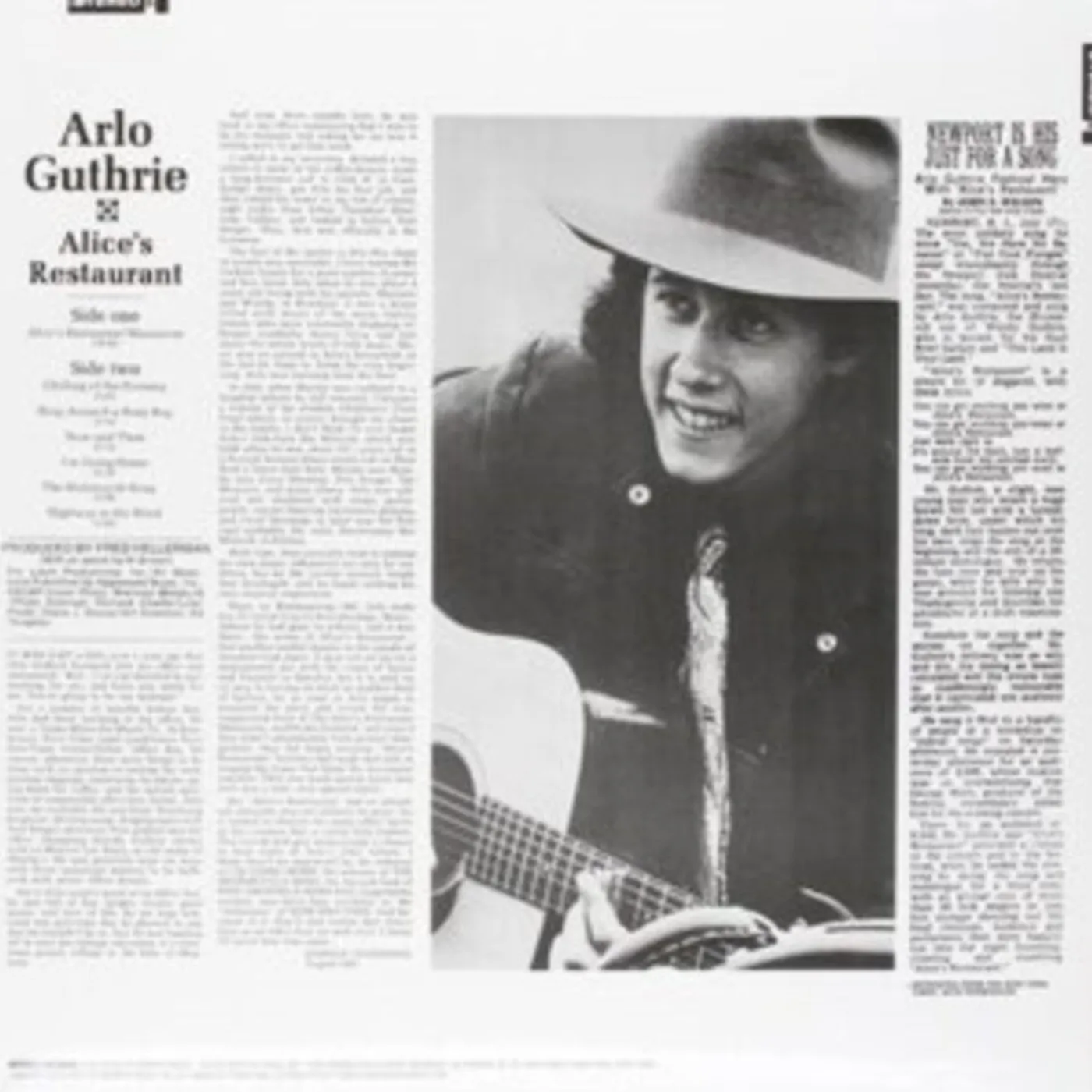 Arlo Guthrie LP - Alices Restaurant (Vinyl)