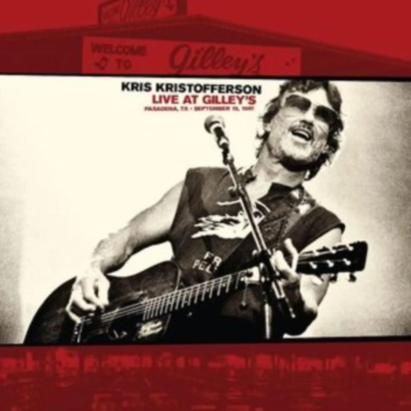 Kris Kristofferson LP - Live At Gilleys - Pasadena  T (Vinyl)