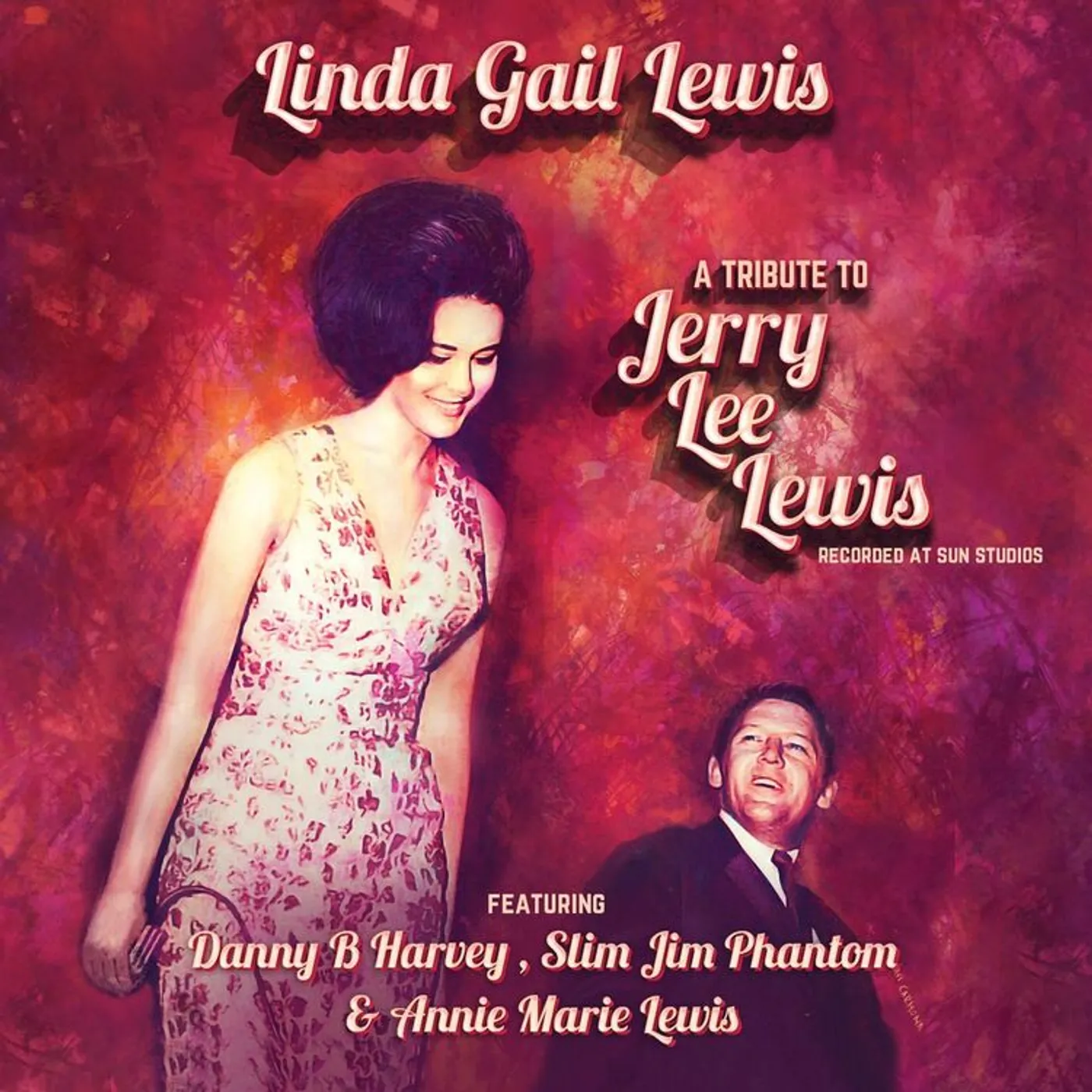 Linda Gail Lewis LP - A Tribute To Jerry Lee Lewis (Vinyl)