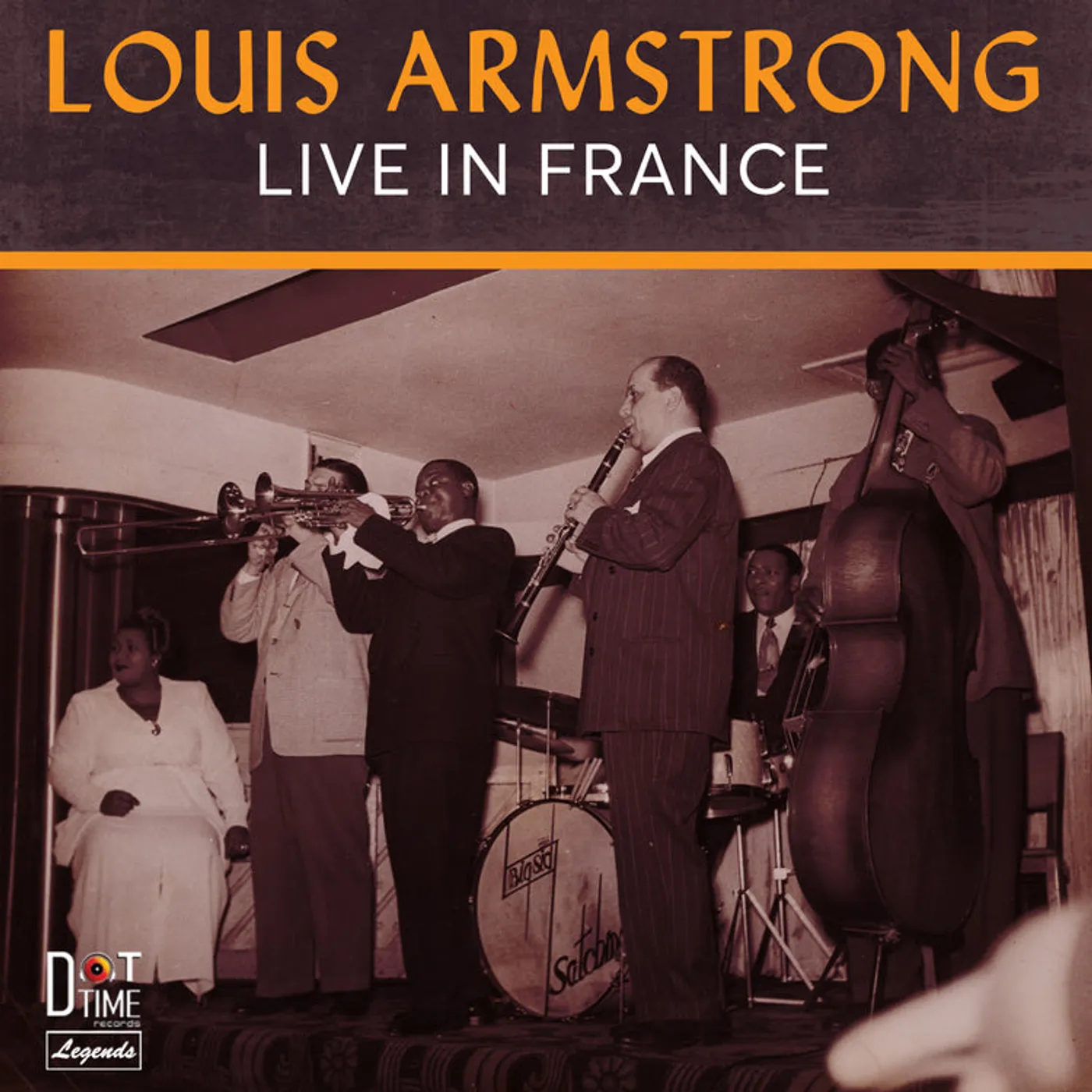 Louis Armstrong LP - Live In France 1948 (Vinyl)