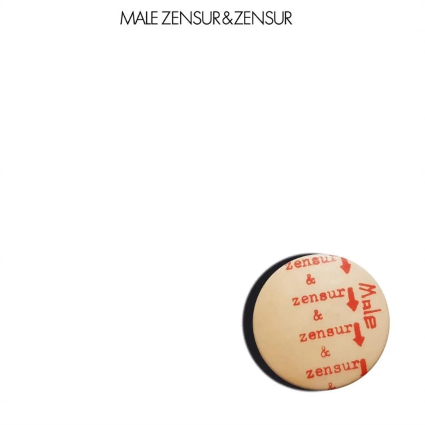 Male LP - Zensur & Zensur (Vinyl)