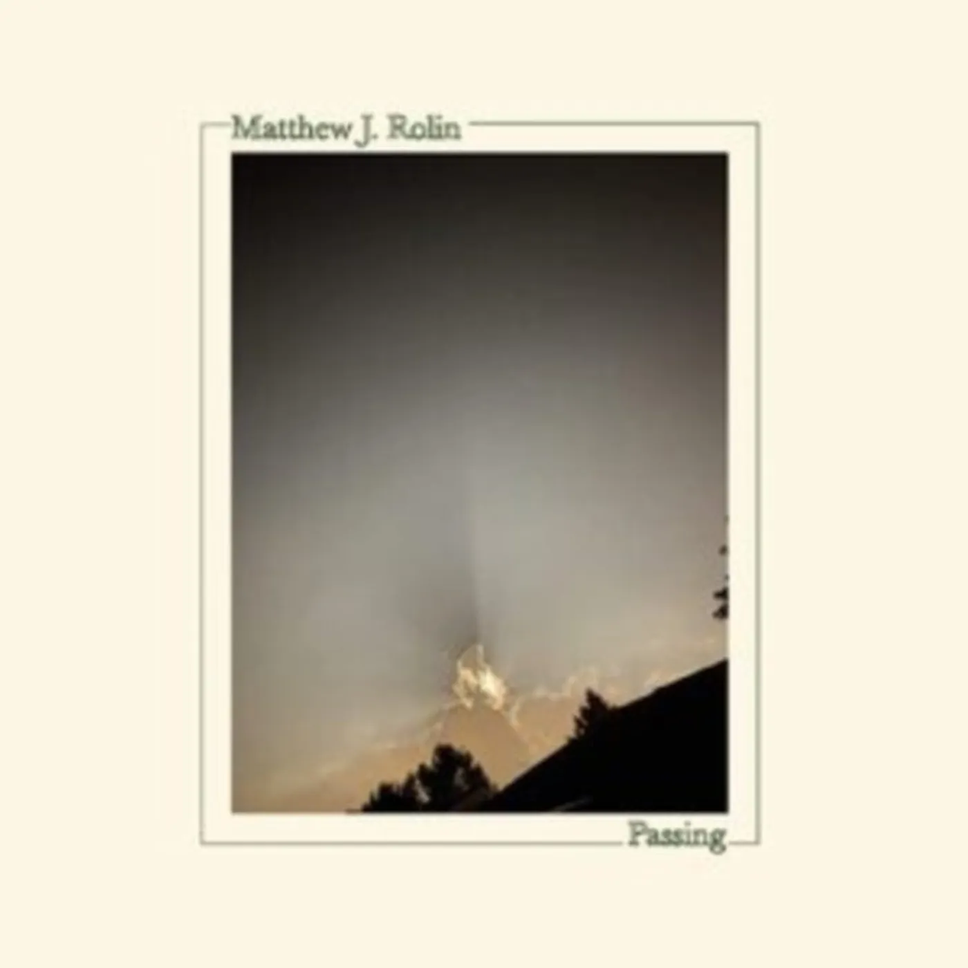 Matthew J. Rolin LP - Passing (Vinyl)