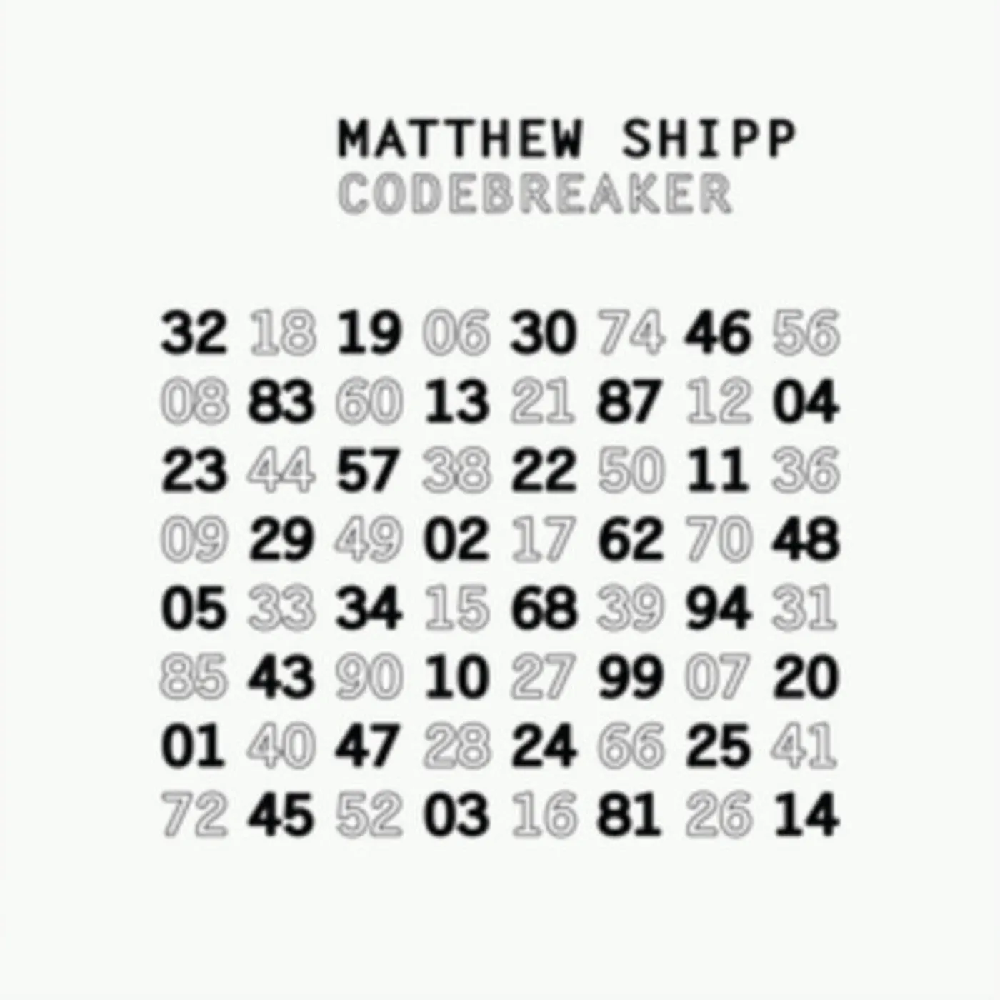 Matthew Shipp LP - Codebreaker (Vinyl)