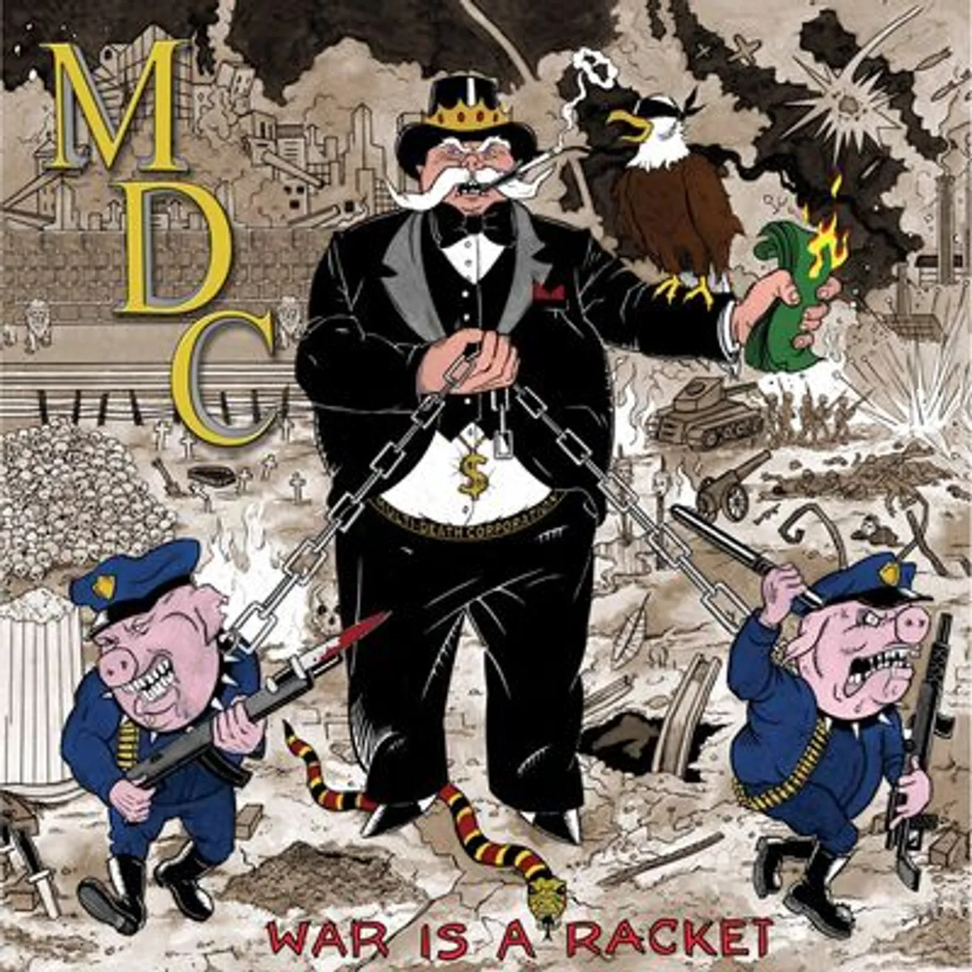 MDC LP - War Is a Racket (Vinyl)