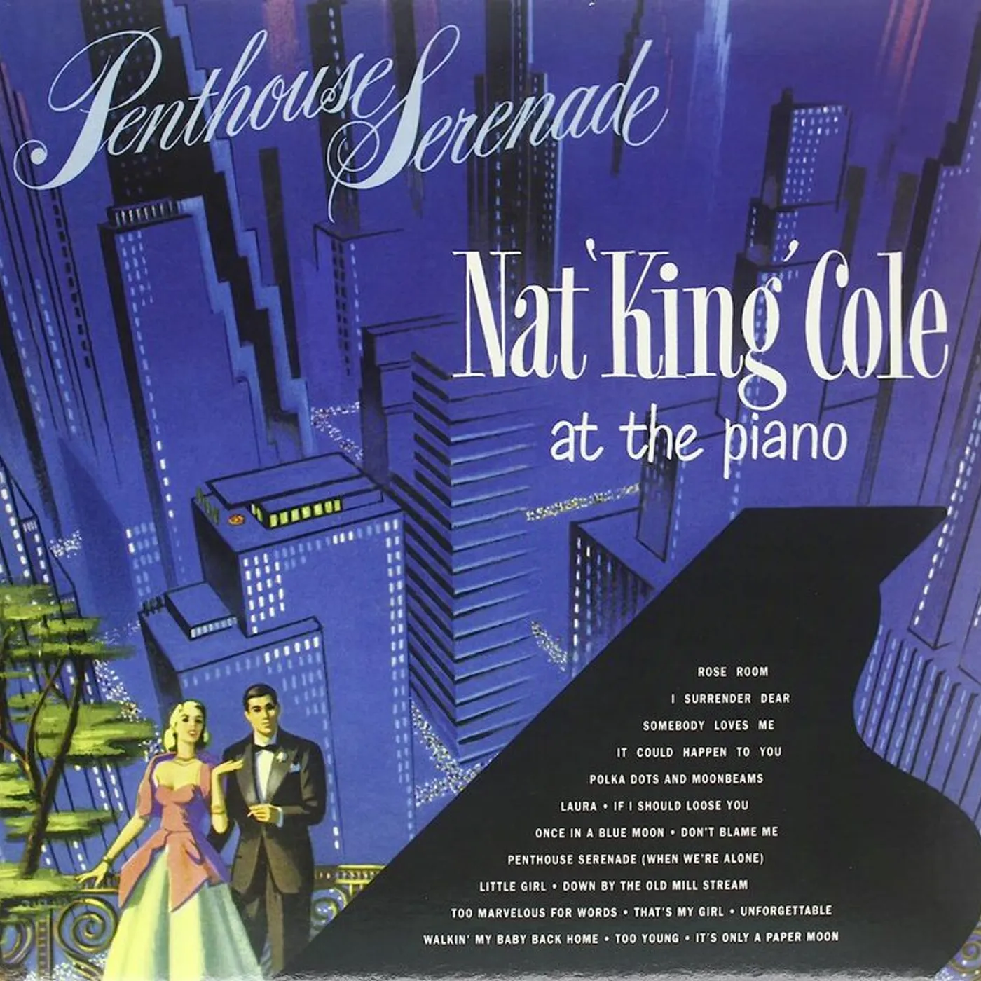 Nat King Cole LP - Penthouse Serenade (Vinyl)