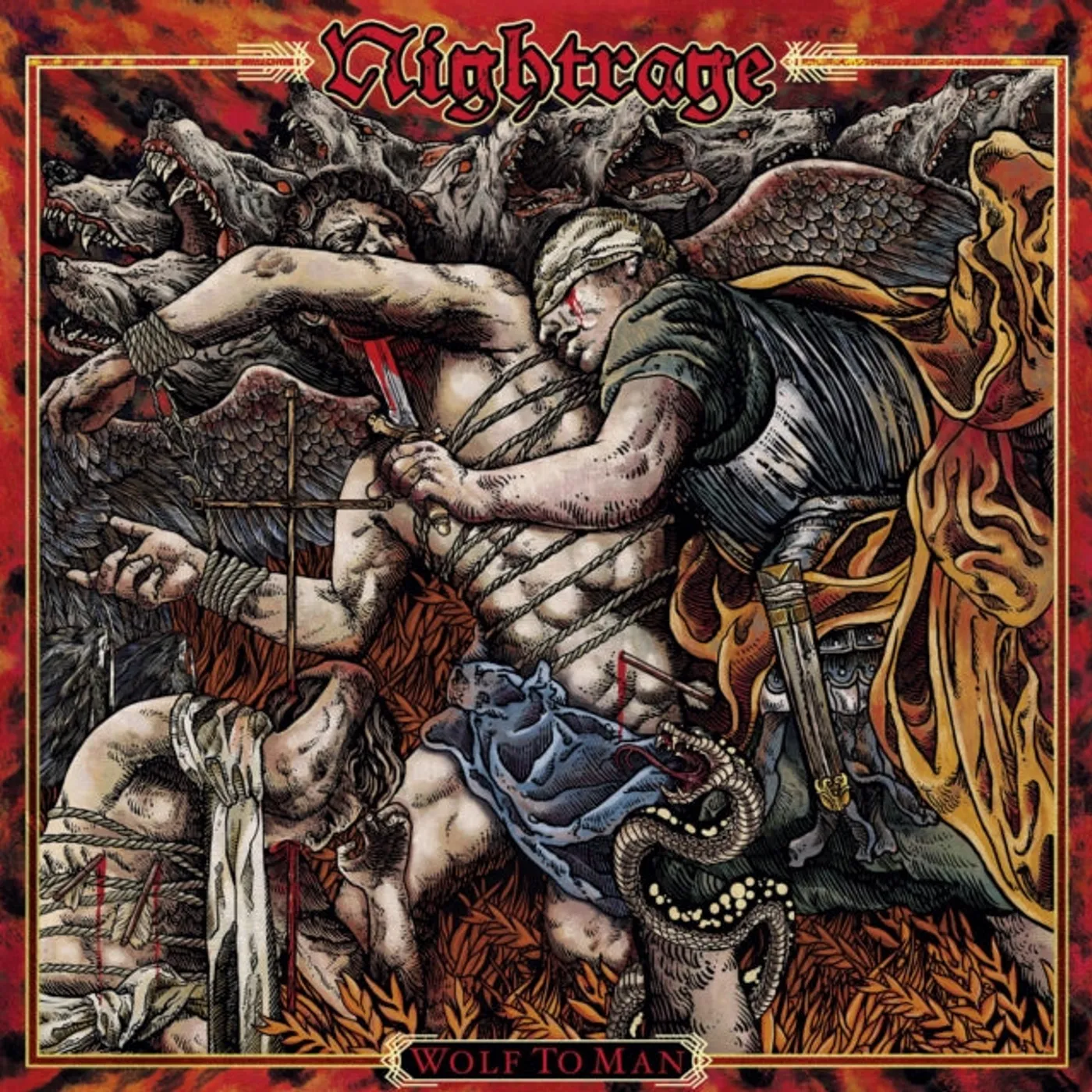 Nightrage LP - Wolf To Man (Vinyl)