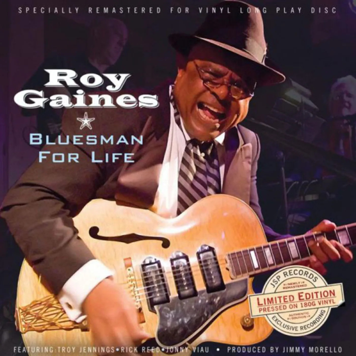 Roy Gaines LP - Bluesman For Life (Vinyl)