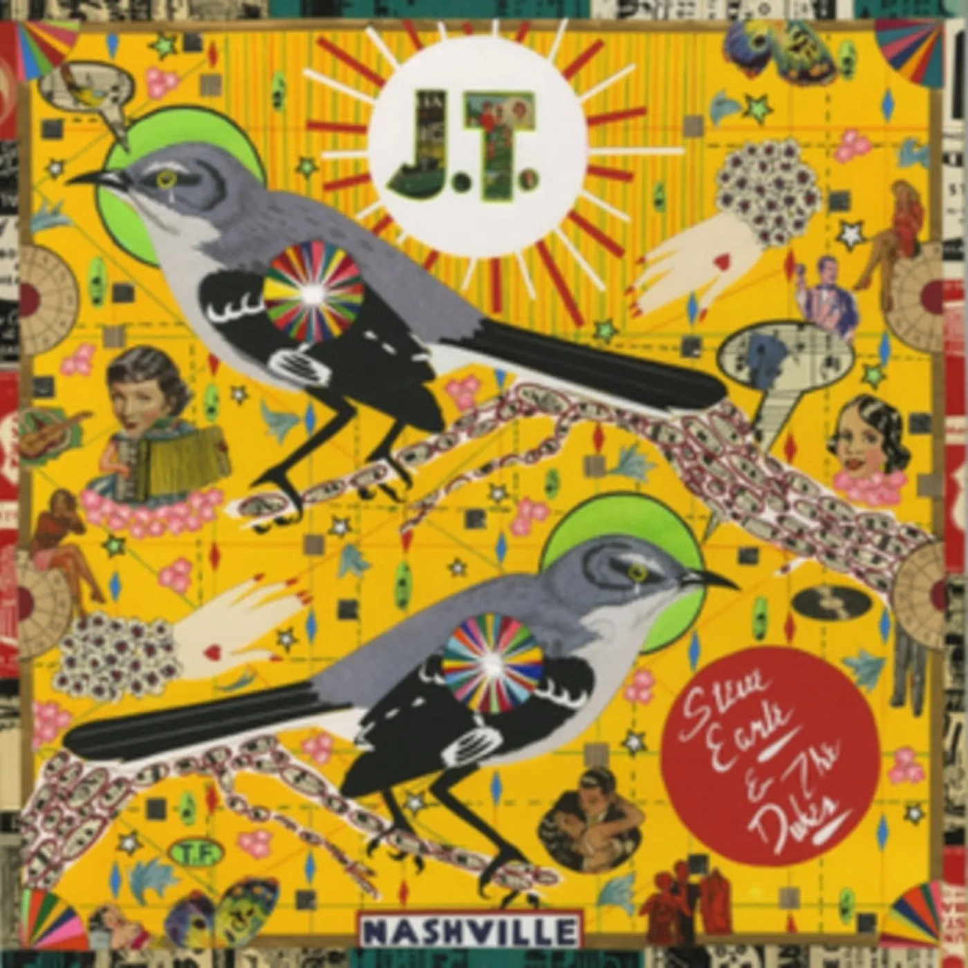  Steve Earle And The Dukes LP - J.T. (Vinyl)