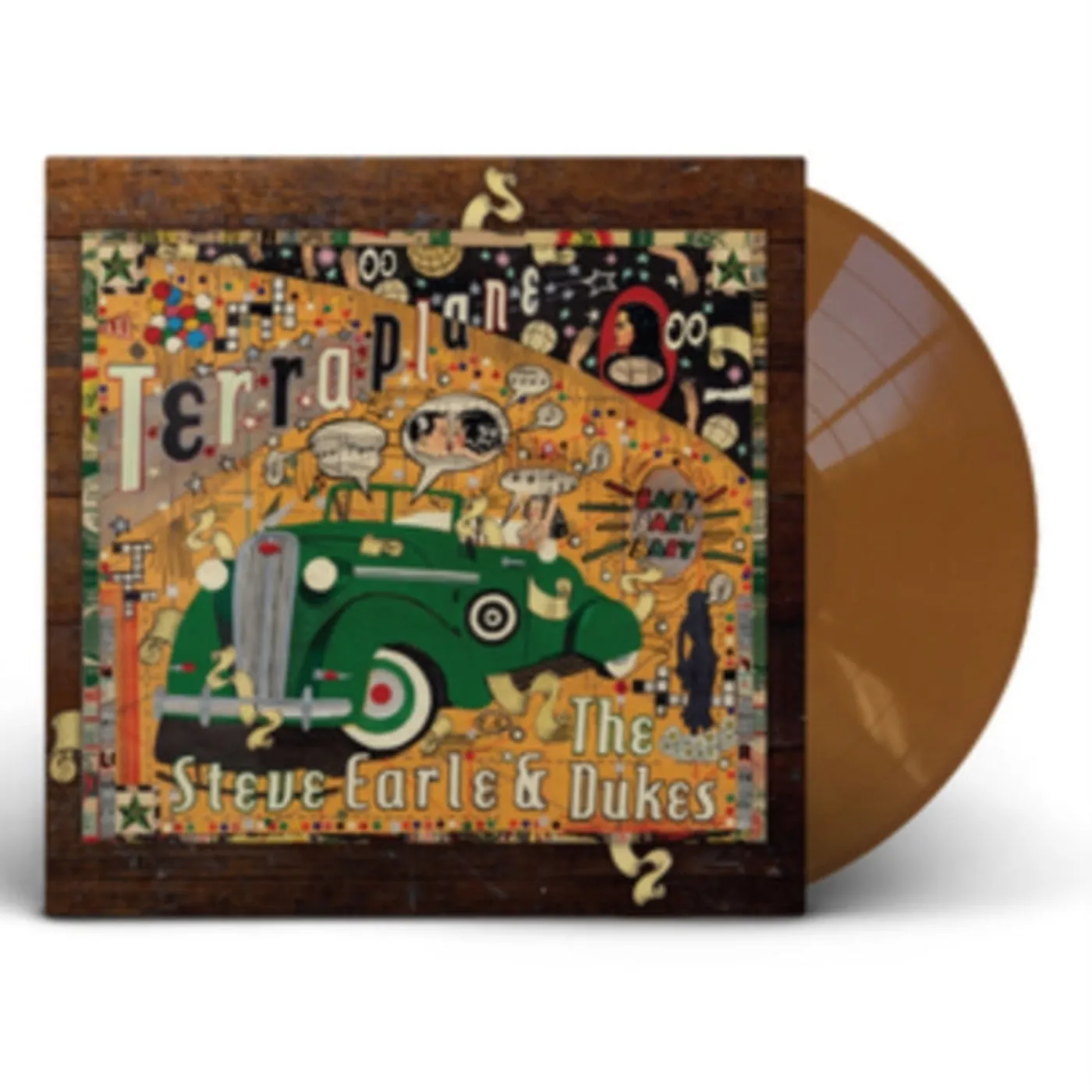  Steve Earle And The Dukes LP - Terraplane (Transparent Gold V (Vinyl)
