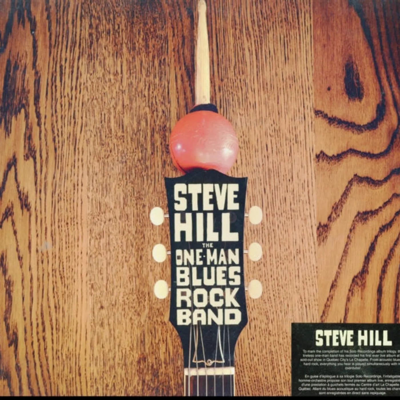 Steve Hill LP - The One Man Blues Rock Band (Vinyl)