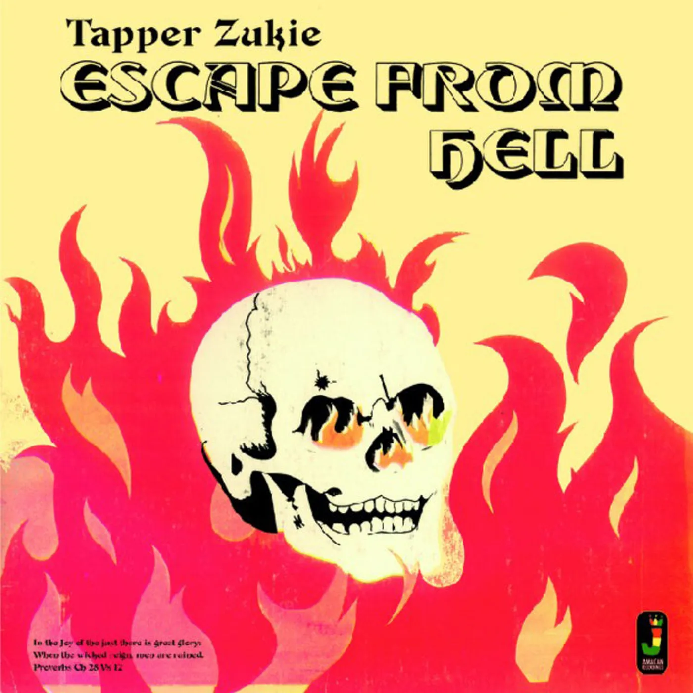 Tapper Zukie LP - Escape From Hell Lp (Vinyl)