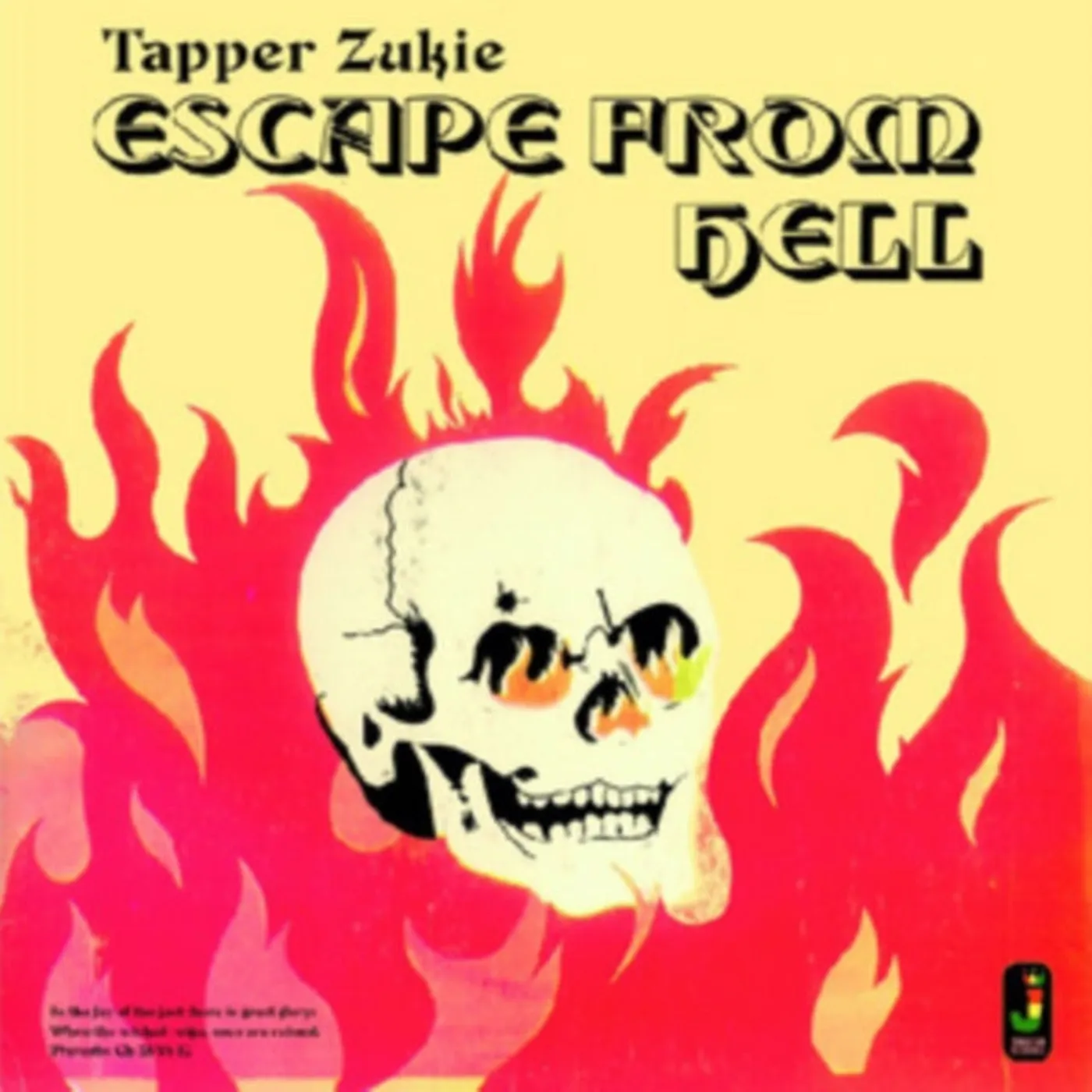 Tapper Zukie LP - Escape From Hell Lp (Vinyl)