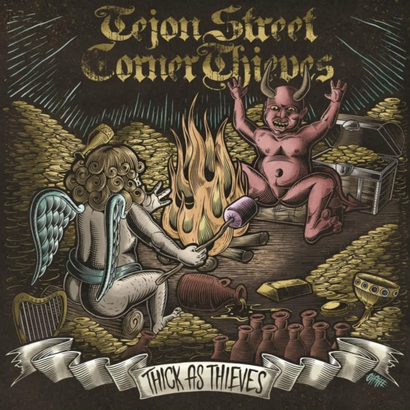 Tejon Street Corner Thieves LP - Thick As Thieves (Vinyl)