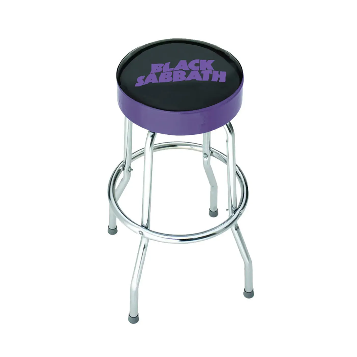 Rocksax Black Sabbath Bar Stool - Logo