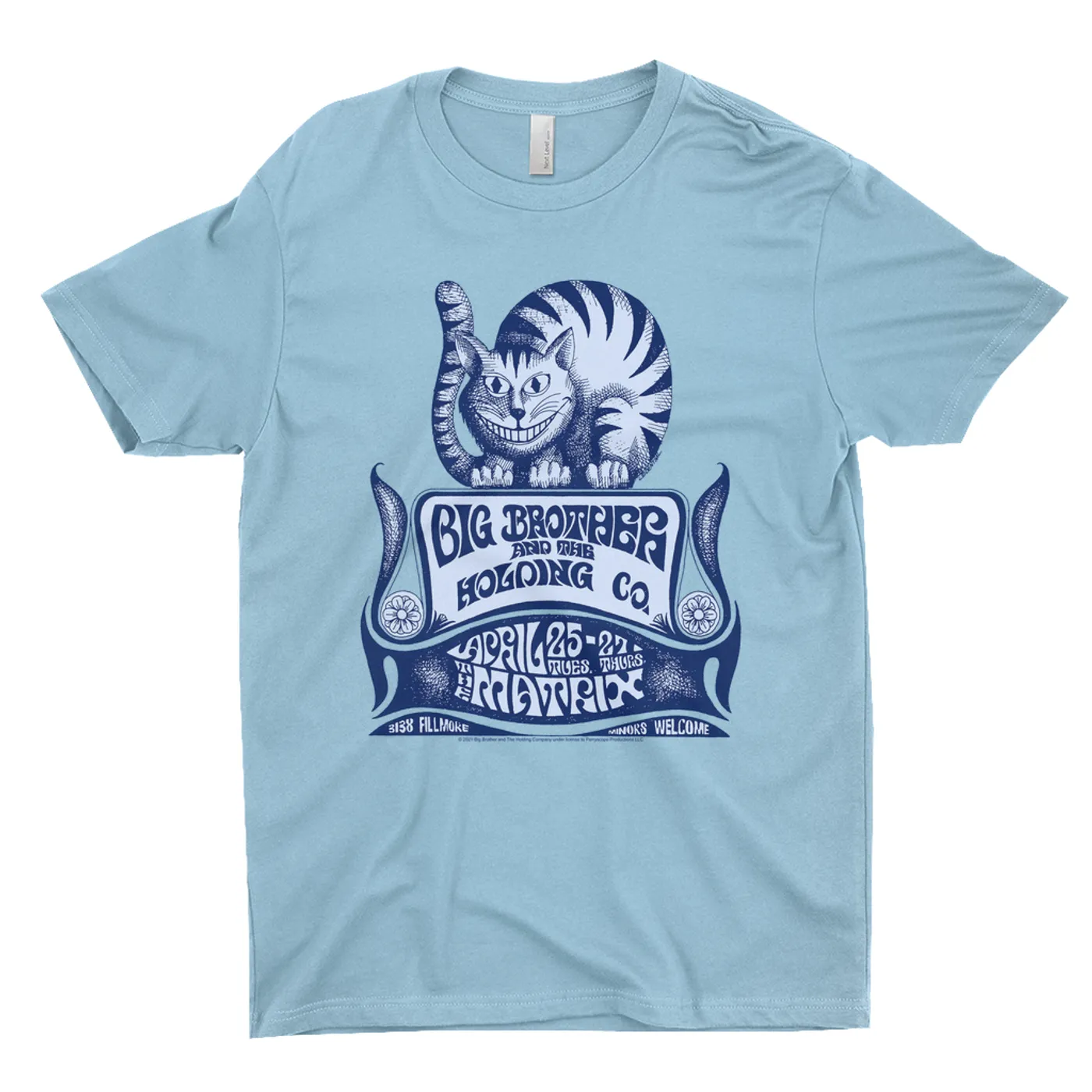 Big Brother & The Holding Company T-Shirt | Big Brother And The Holding Company Feat. Janis Joplin The Matrix Concert Flyer Big Brother And The Holding Company Shirt