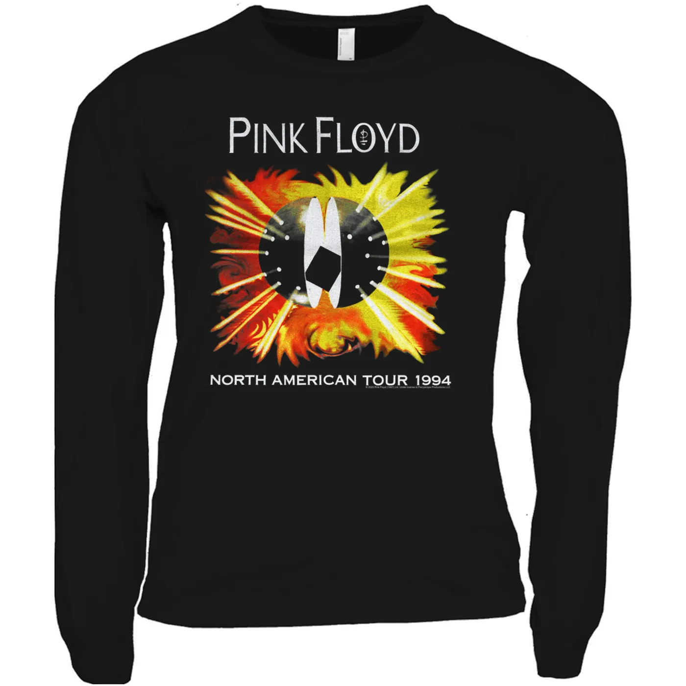 Pink Floyd Long Sleeve Shirt | North American Tour 1994 Pink Floyd Shirt