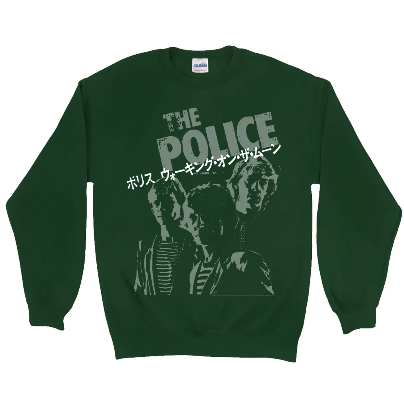 The Police Sweatshirt | The Police Japanese Promotion The Police Sweatshirt