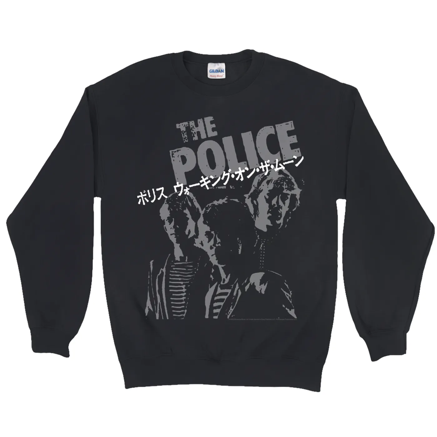 The Police Sweatshirt | The Police Japanese Promotion The Police Sweatshirt