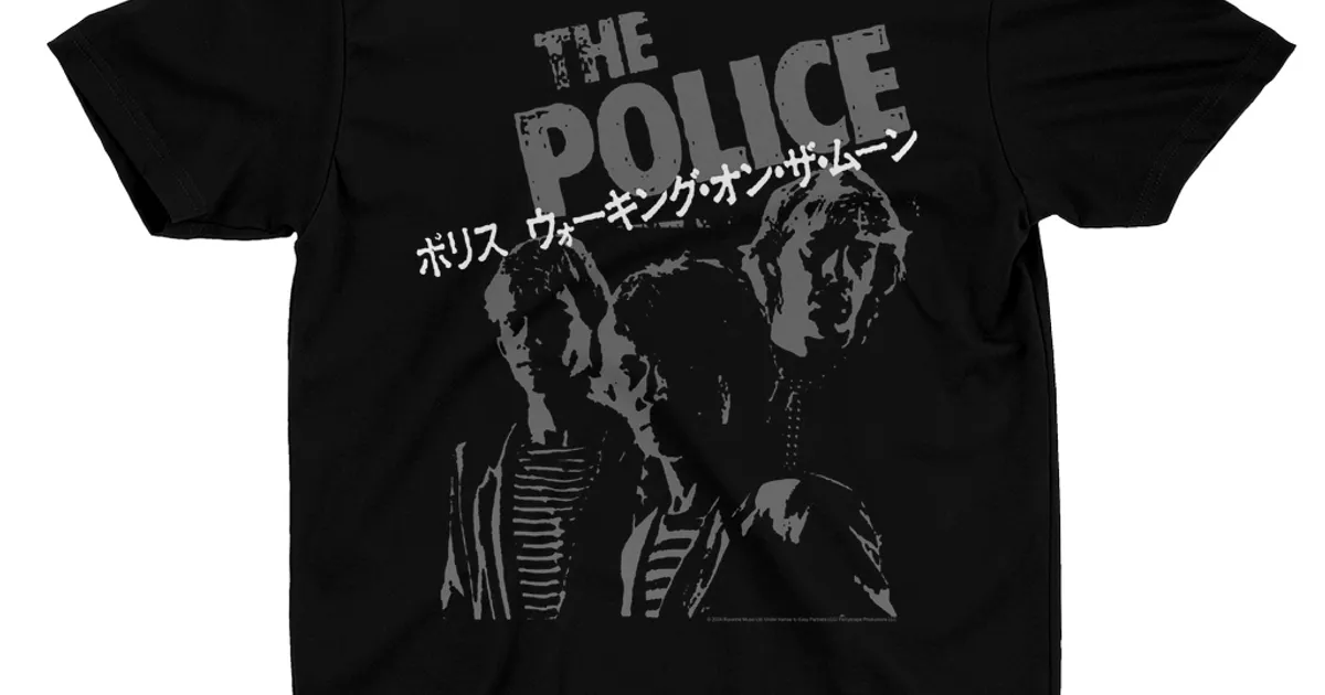 The Police T-Shirt | The Police Japanese Promotion The Police Shirt