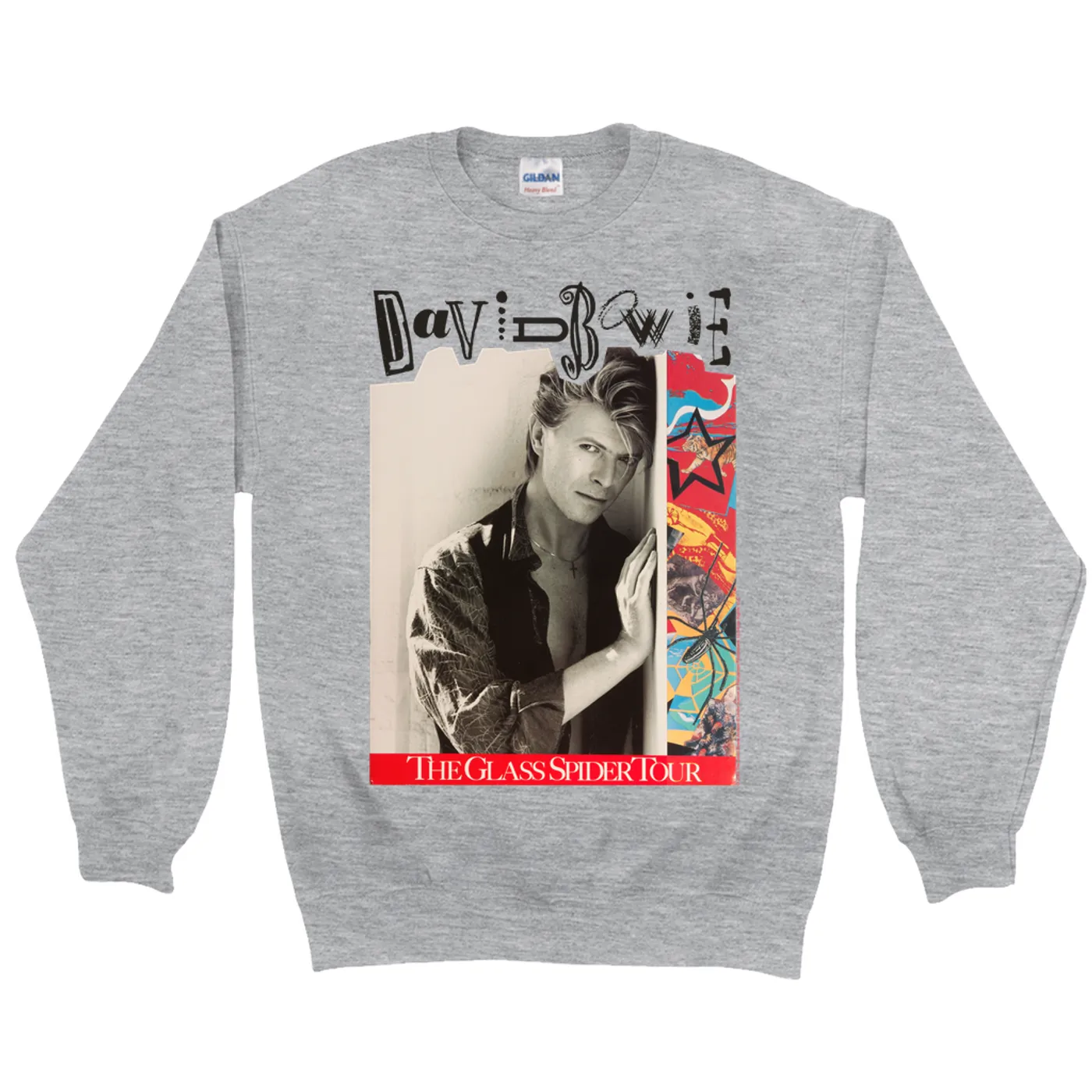 David Bowie Sweatshirt | The Glass Spider Tour Poster David Bowie Sweatshirt