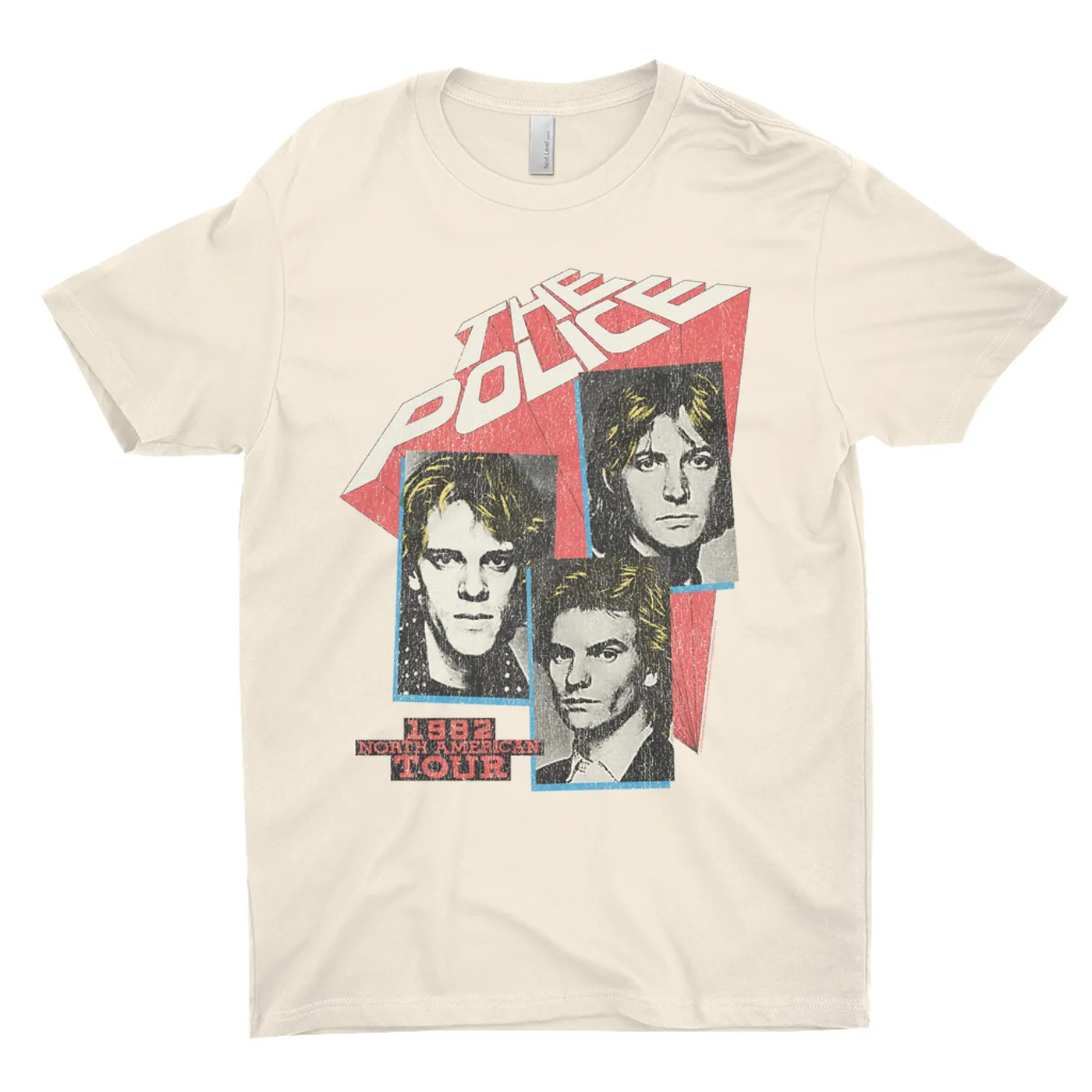 The Police T-Shirt | 1982 North American Tour Distressed The Police Shirt