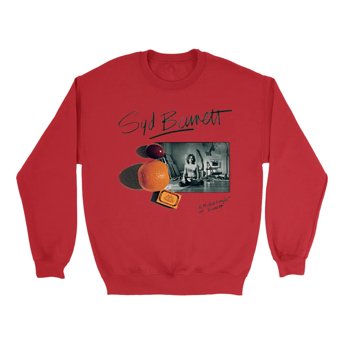 Syd Barrett Sweatshirt | The Madcap Laughs And Barrett Photo Syd Barrett Sweatshirt (Merchbar Exclusive)