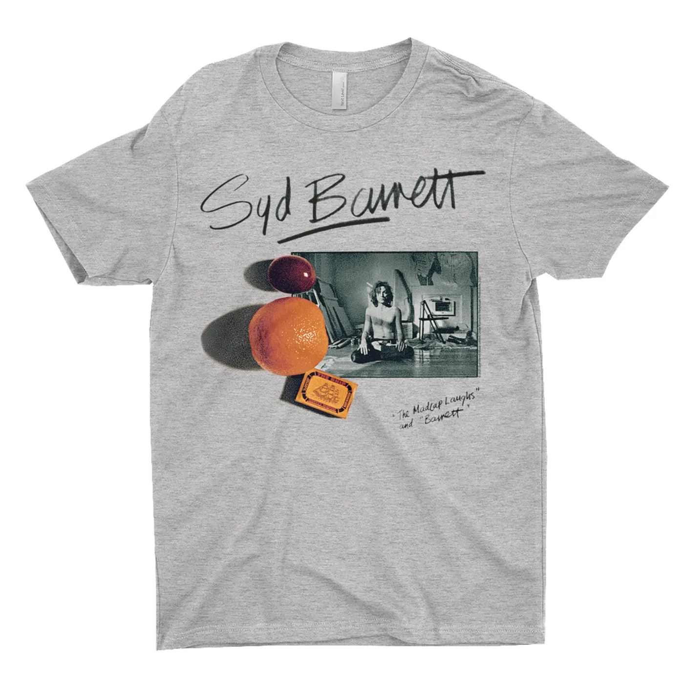 Syd Barrett T-Shirt | The Madcap Laughs And Barrett Photo Syd Barrett Shirt (Merchbar Exclusive)
