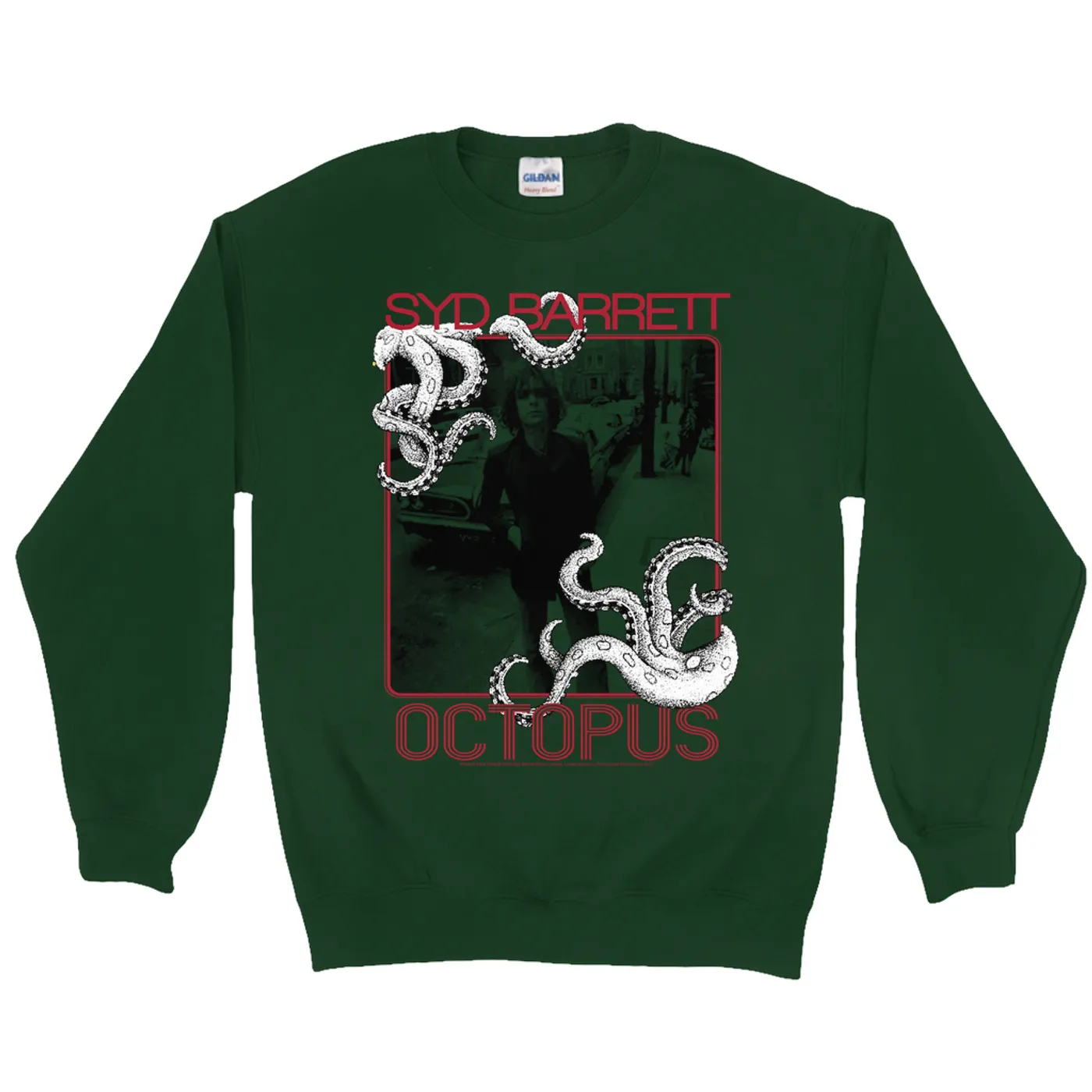 Syd Barrett Sweatshirt | Octopus Design Syd Barrett Sweatshirt